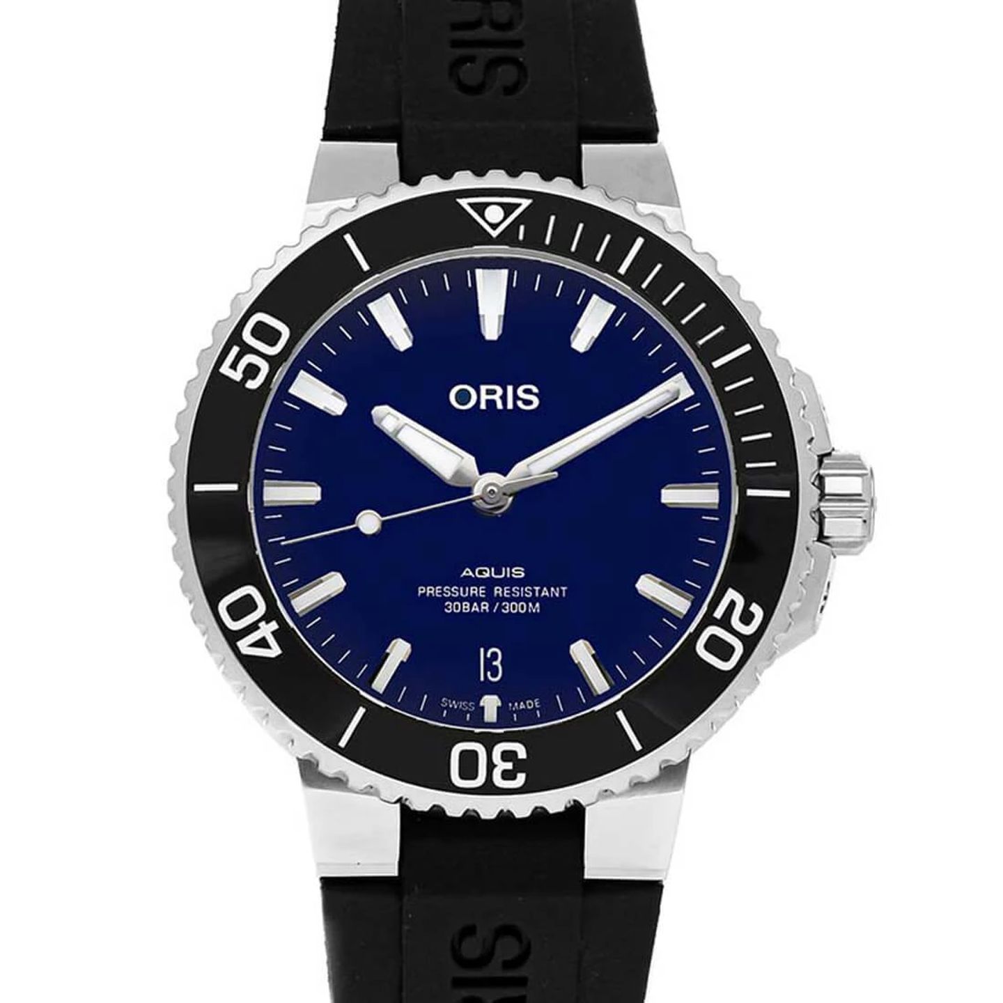 Oris Aquis Date 01 733 7732 4135-07 4 21 64FC (2024) - Blue dial 40 mm Steel case (2/2)