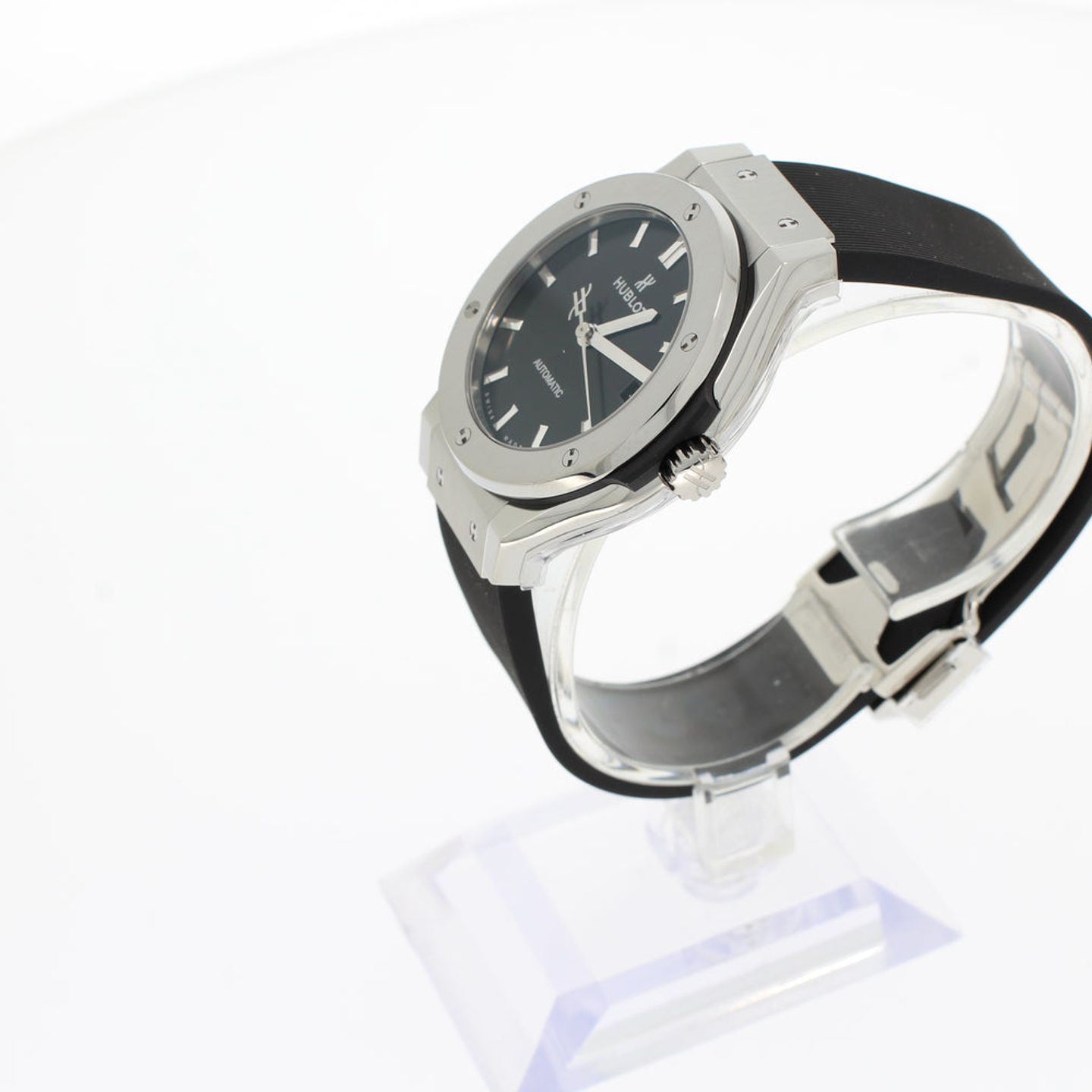 Hublot Classic Fusion 565.NX.1470.RX (2025) - Black dial 38 mm Titanium case (2/4)