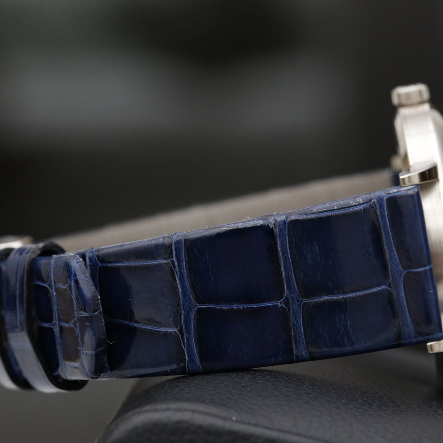 A. Lange & Söhne Saxonia 205.086 (2022) - Blue dial 37 mm White Gold case (6/8)