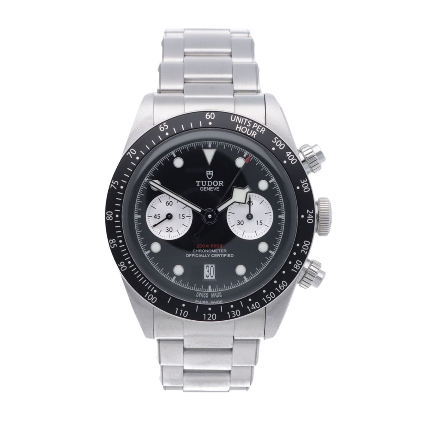 Tudor Black Bay Chrono 79360N (2022) - Black dial 41 mm Steel case (1/7)