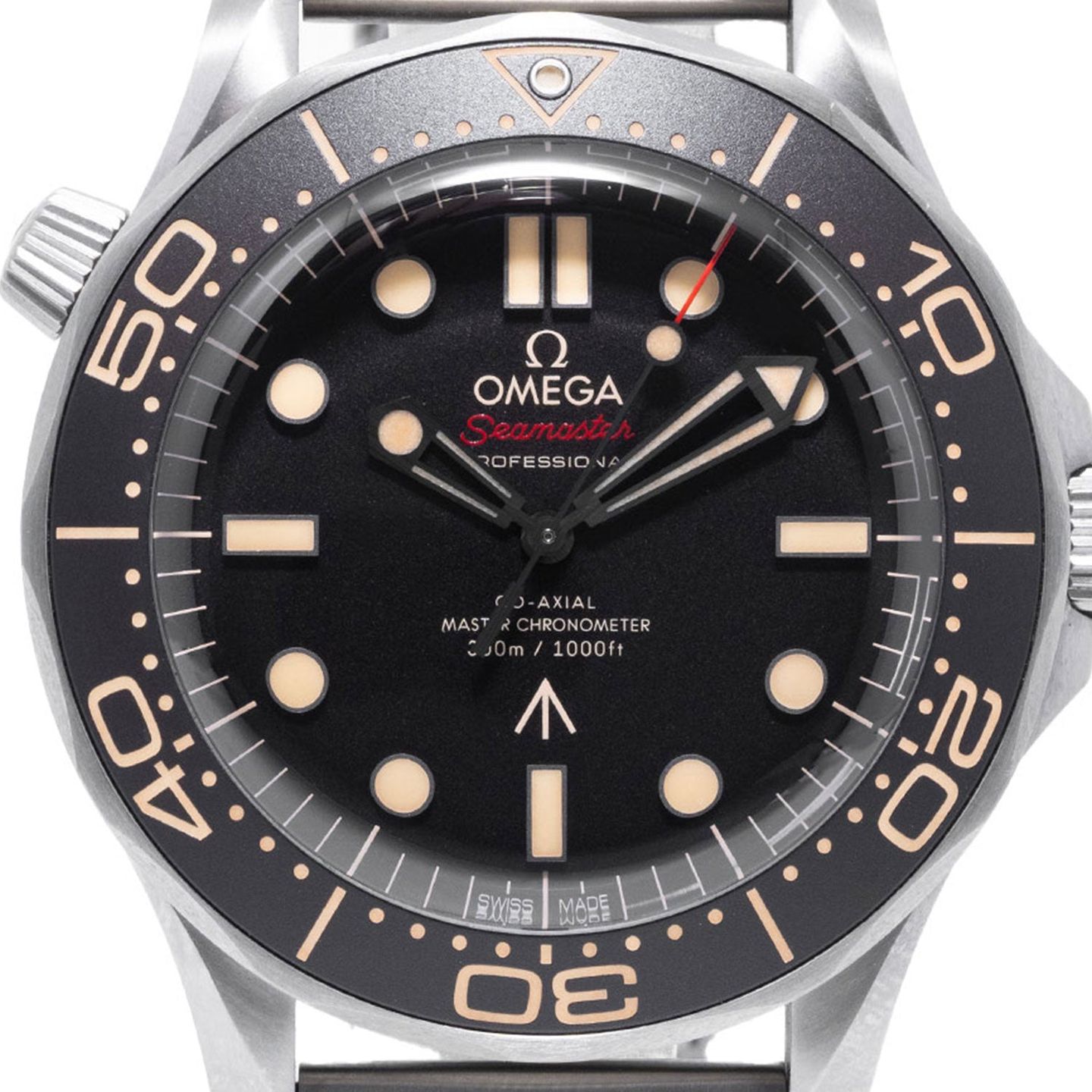 Omega Seamaster Diver 300 M 210.90.42.20.01.001 (2022) - Bruin wijzerplaat 42mm Titanium (2/6)