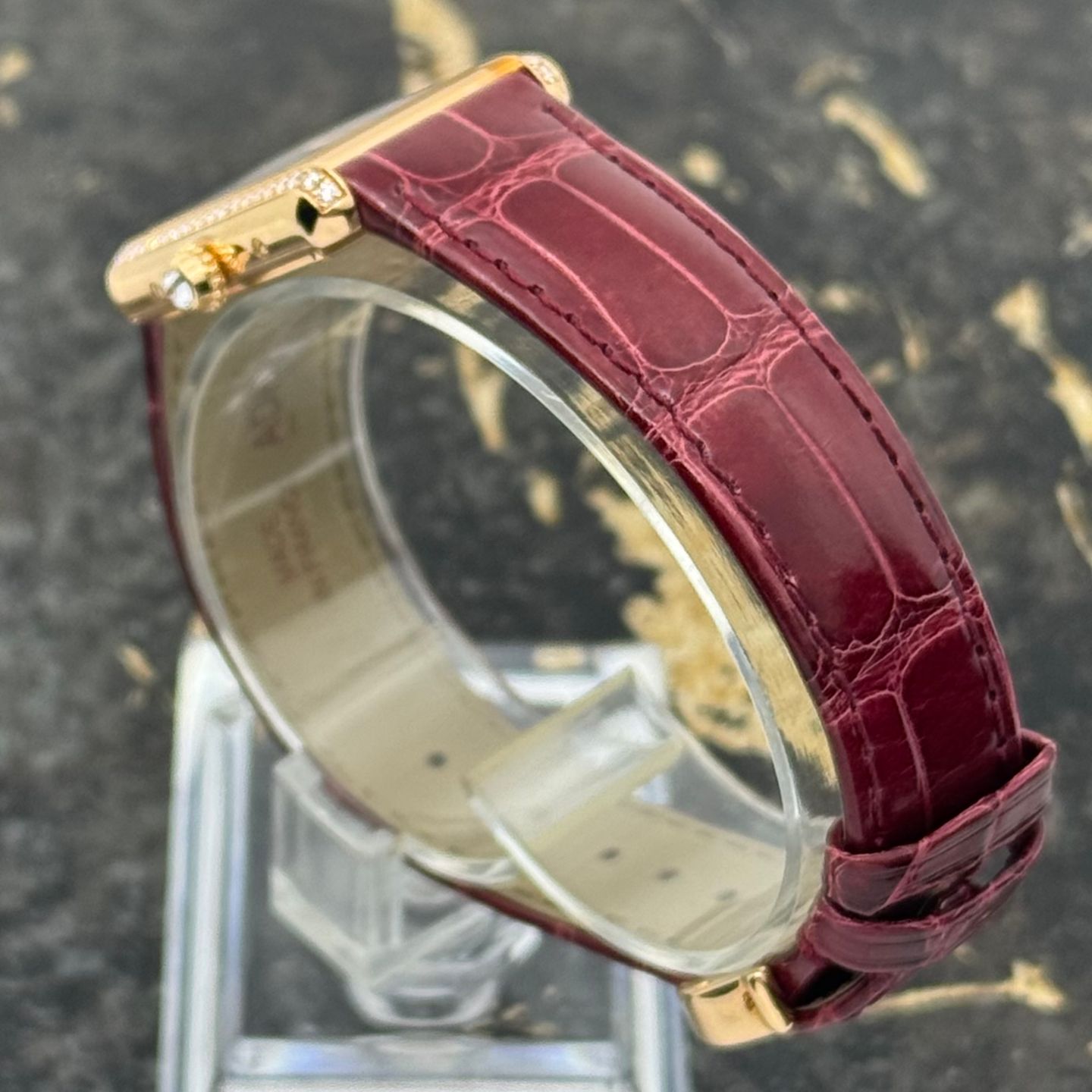 Cartier Tank Louis Cartier WJTA0037 (2025) - Silver dial 22 mm Rose Gold case (6/8)