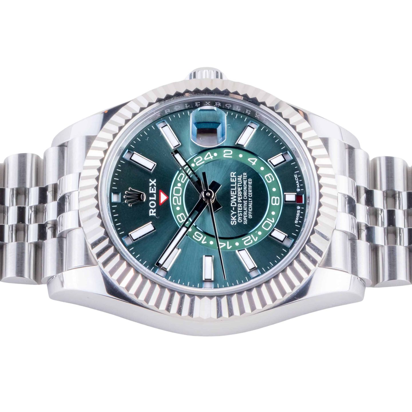 Rolex Sky-Dweller 336934 (2024) - 42 mm Gold/Steel case (5/8)