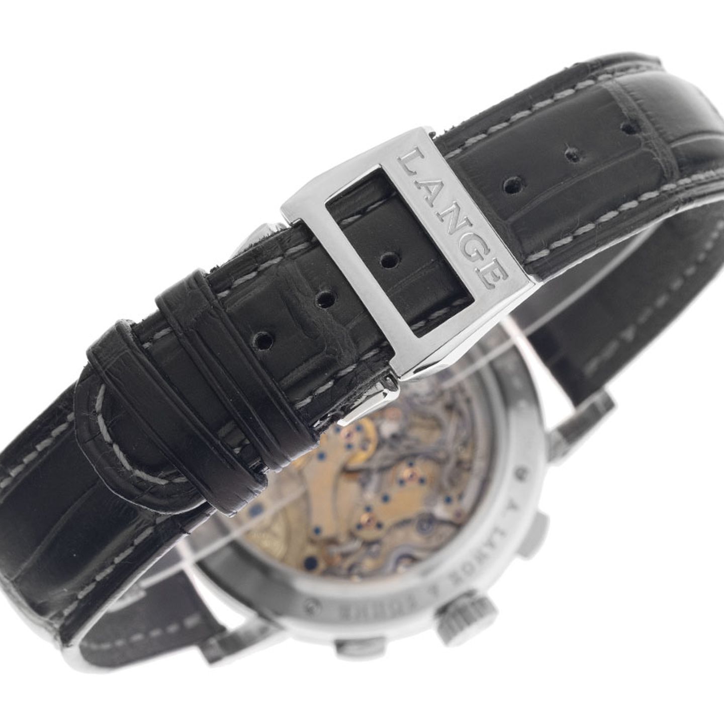 A. Lange & Söhne Datograph 410.025 (Unknown (random serial)) - 41 mm Platinum case (6/8)