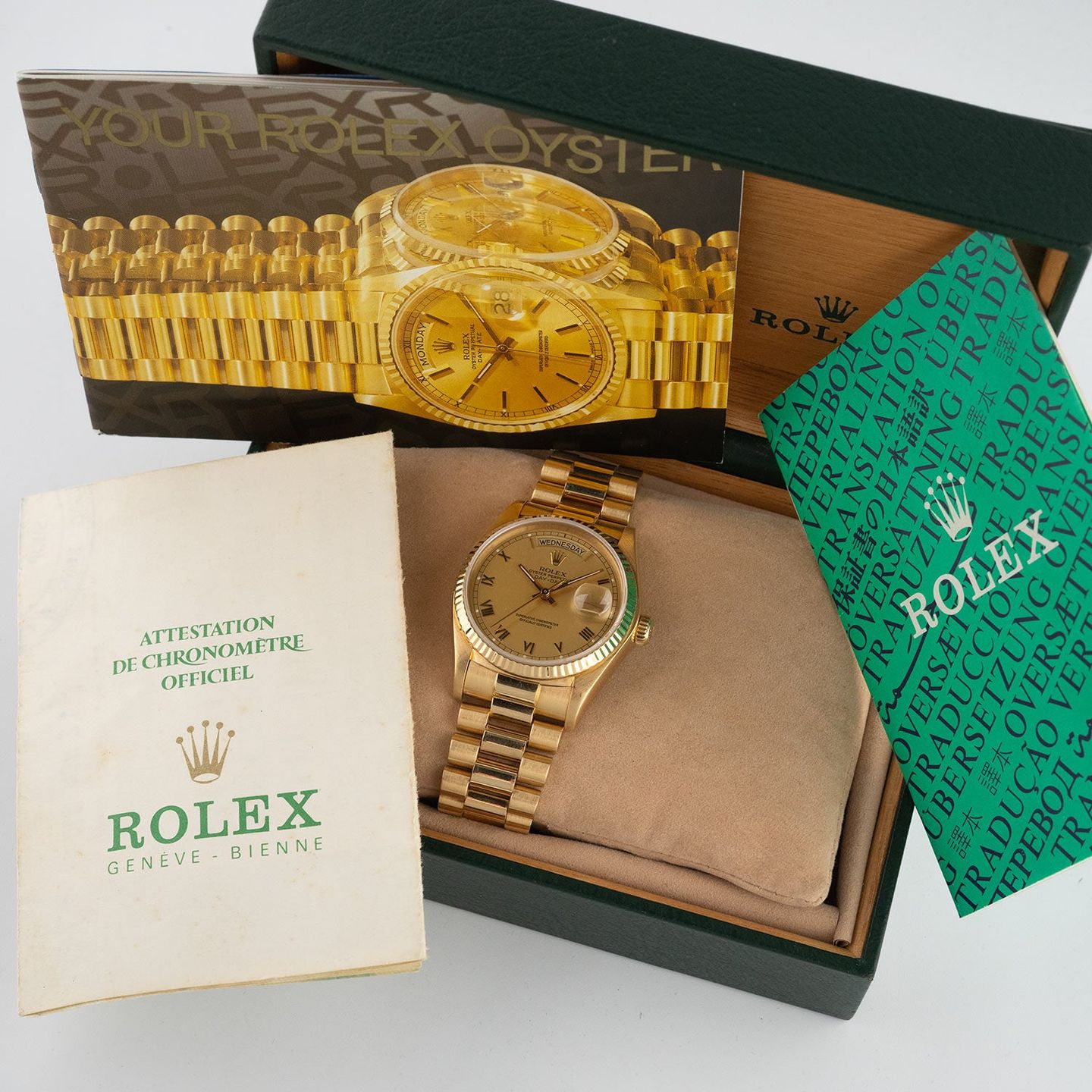 Rolex Day-Date 36 18038 (1980) - 36mm Geelgoud (7/7)
