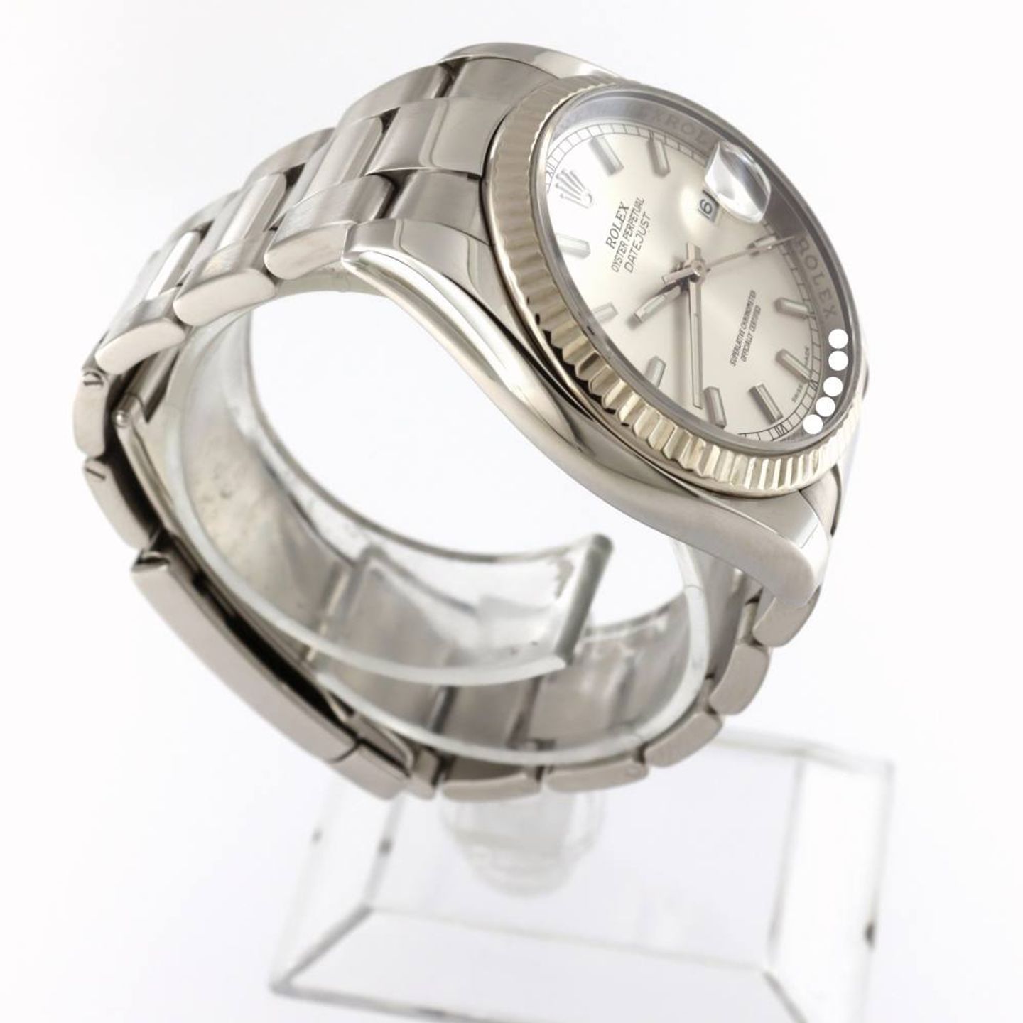 Rolex Datejust 36 116234 (Unknown (random serial)) - Silver dial 36 mm Steel case (3/5)