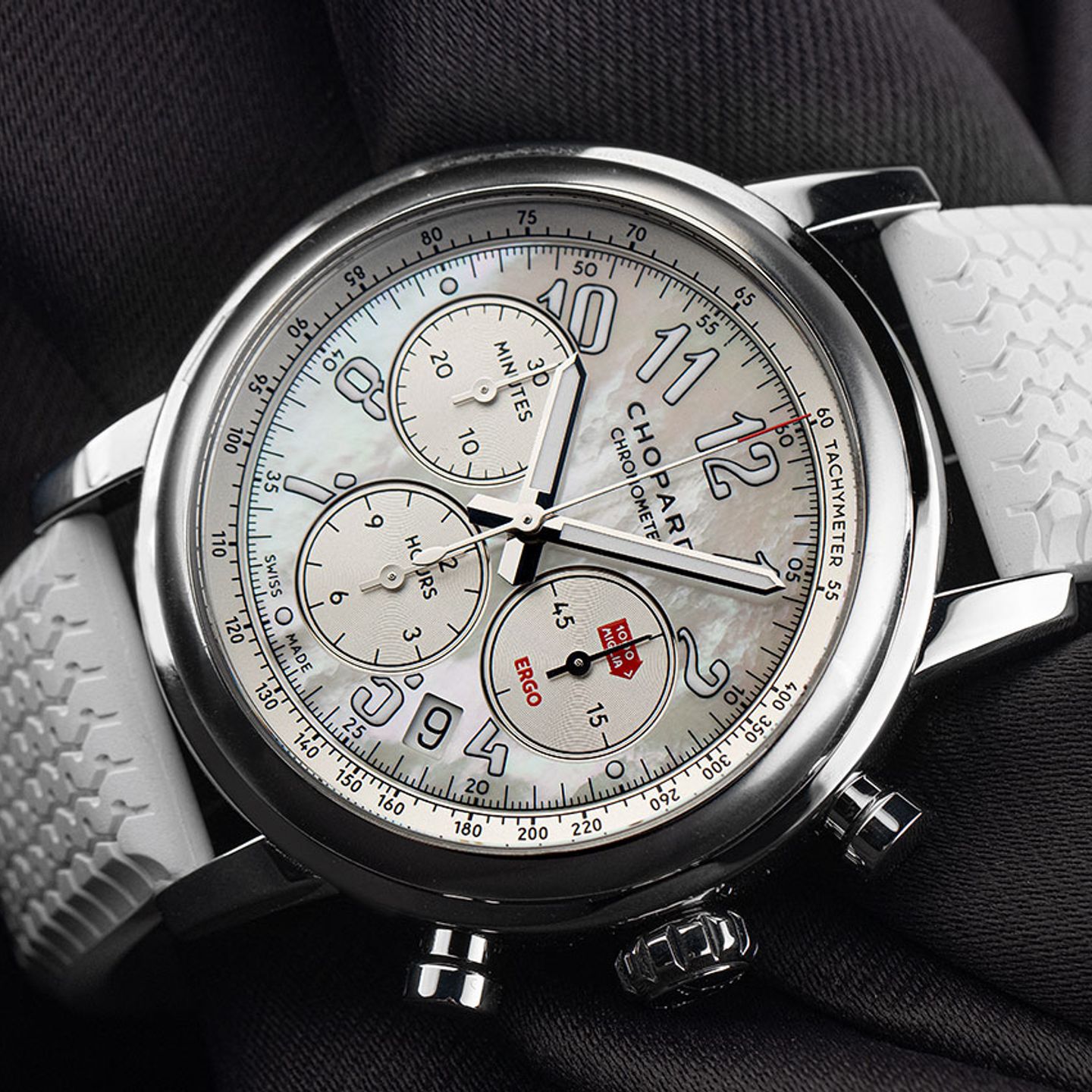 Chopard Mille Miglia 168589-3014 (2017) - Pearl dial 39 mm Steel case (3/7)