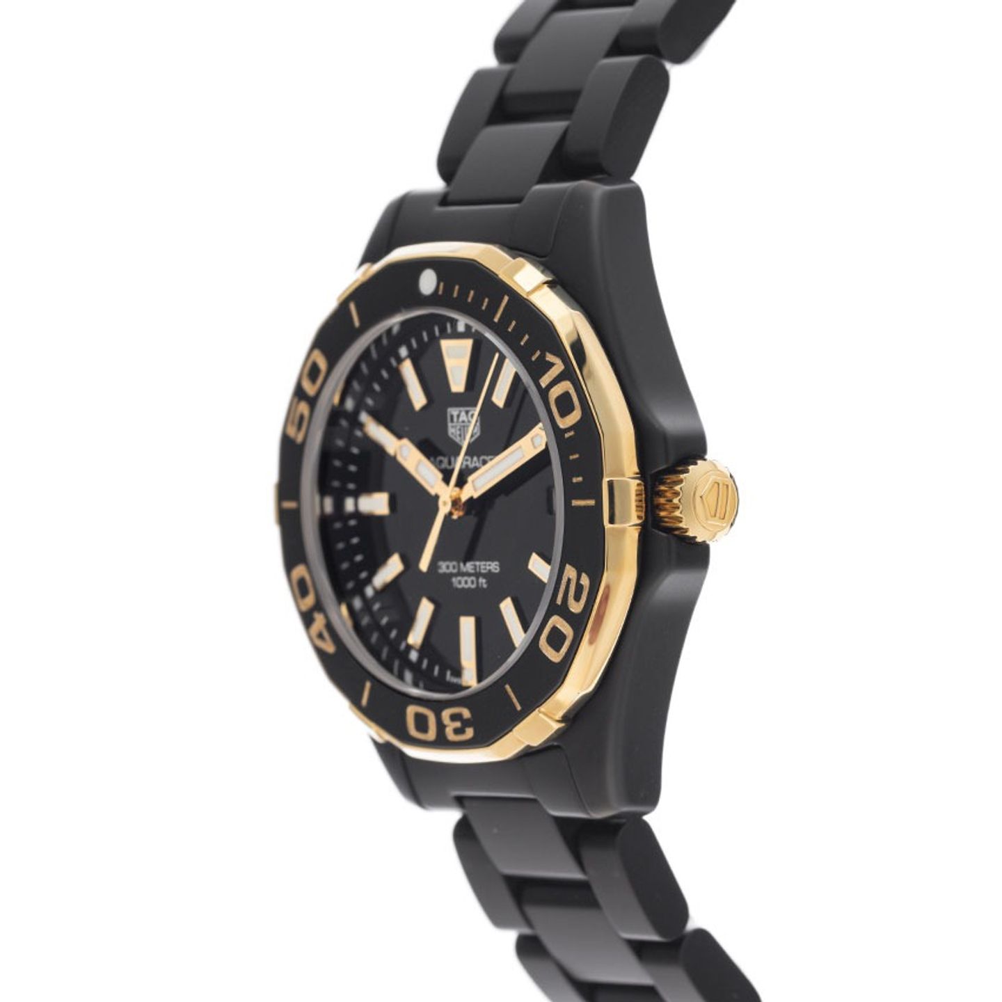 TAG Heuer Aquaracer Lady WAY1321.BH0743 (2025) - Black dial 35 mm Ceramic case (4/7)