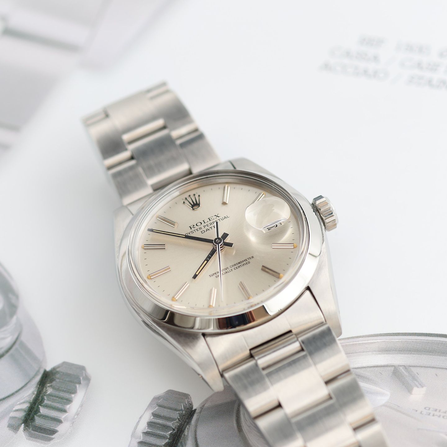 Rolex Oyster Perpetual Date 1500 - (4/8)