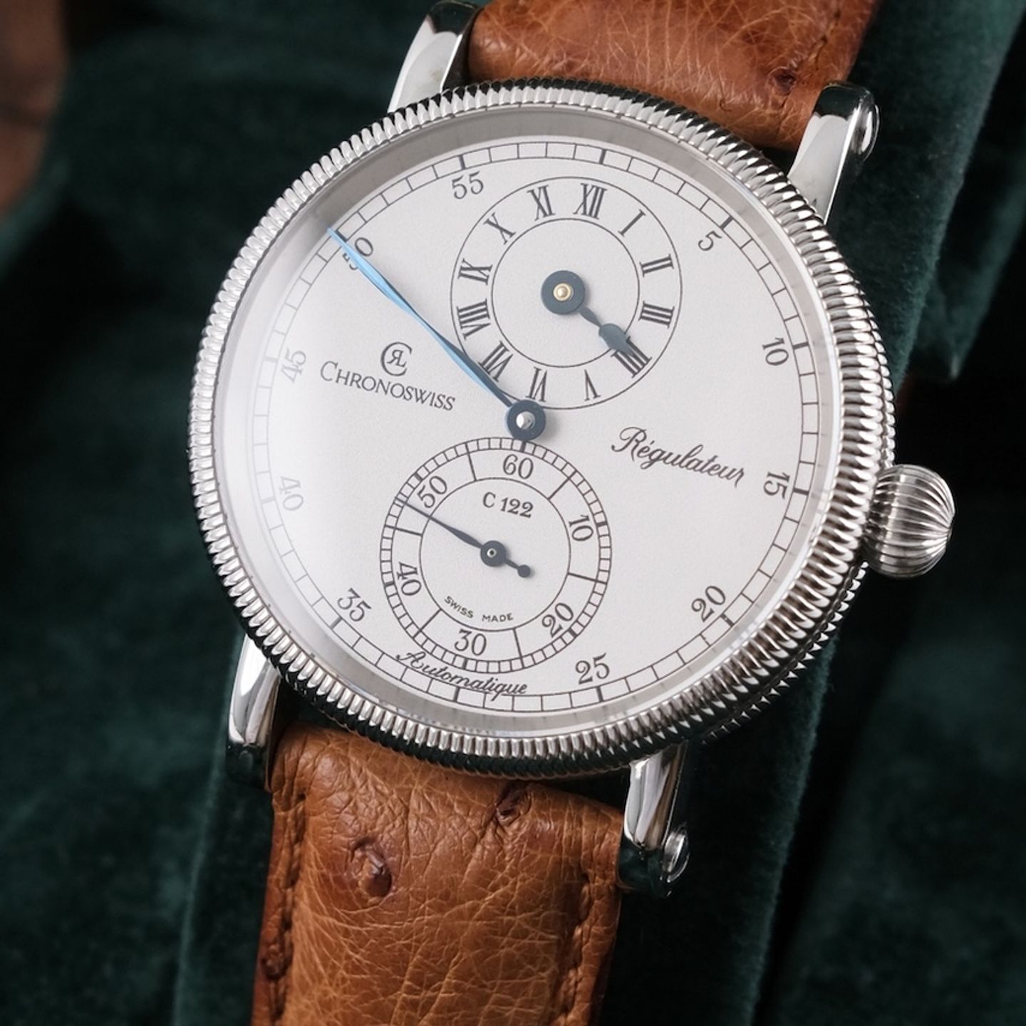 Chronoswiss Régulateur CH-1223-M (2000) - Staal (1/8)