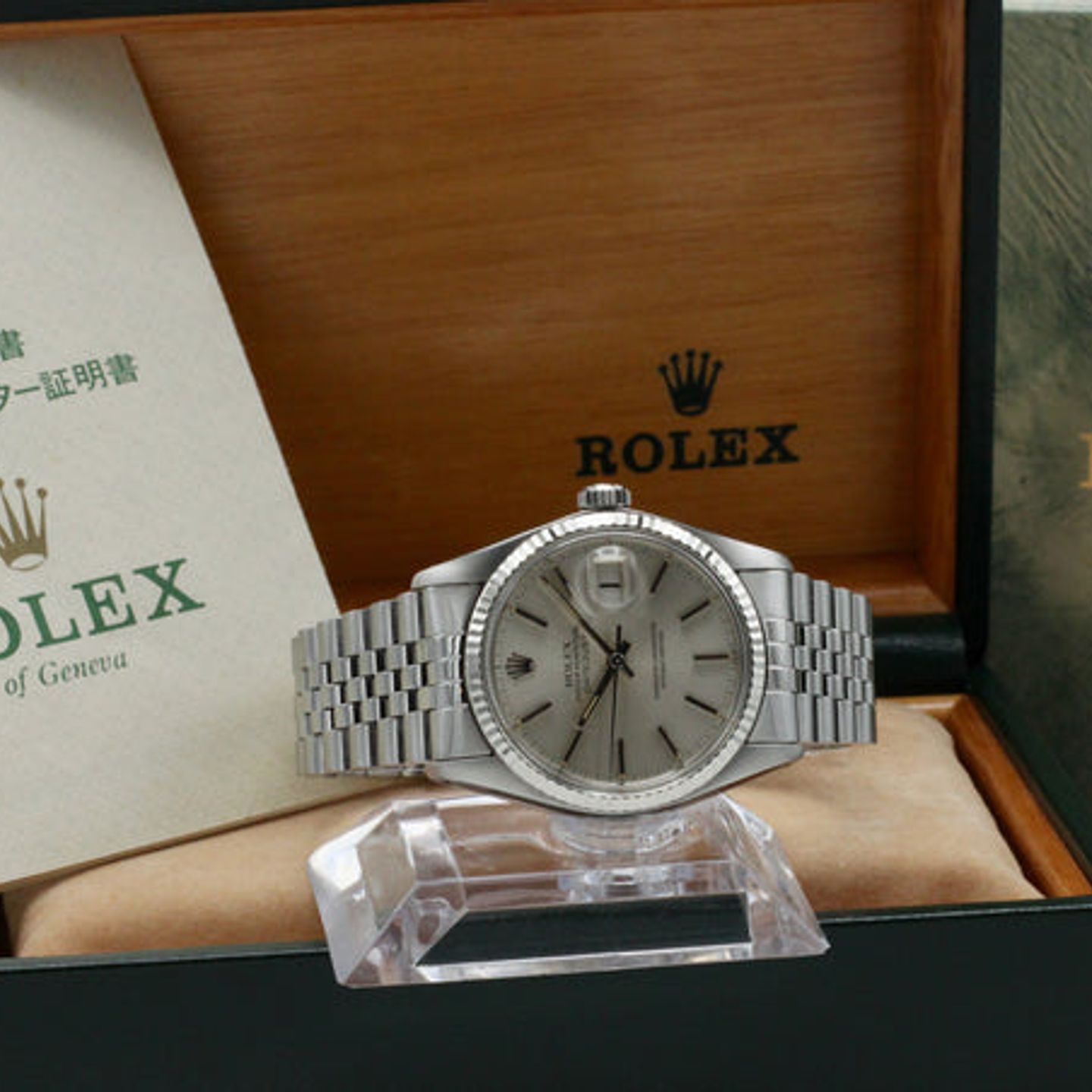 Rolex Datejust 36 16014 (1979) - Silver dial 36 mm Steel case (3/7)