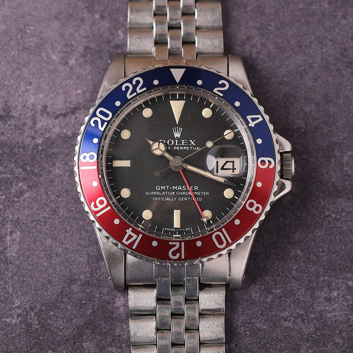 Rolex GMT-Master 1675 (1967) - Black dial 40 mm Steel case (5/8)