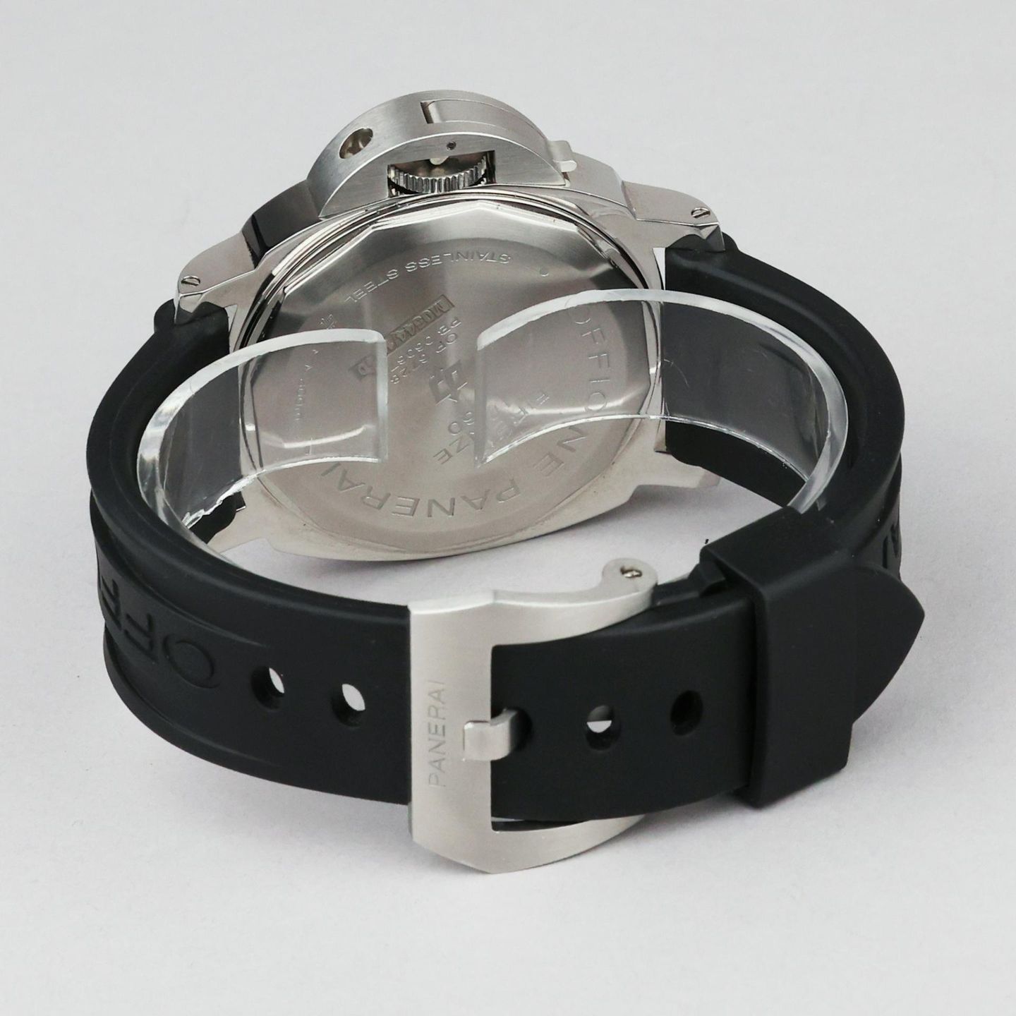 Panerai Luminor Base Logo PAM01000 (2010) - Black dial 44 mm Steel case (6/8)