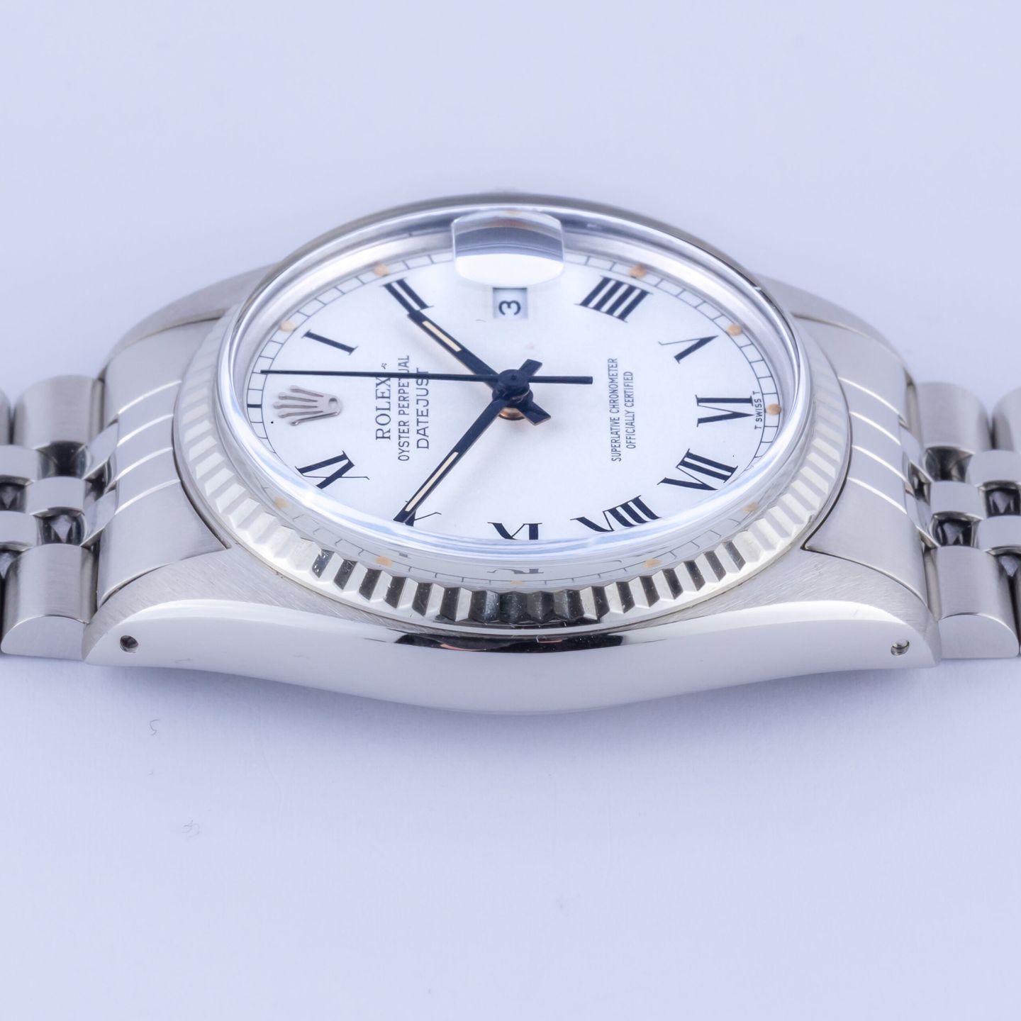 Rolex Datejust 36 16014 (1978) - White dial 36 mm Steel case (5/7)