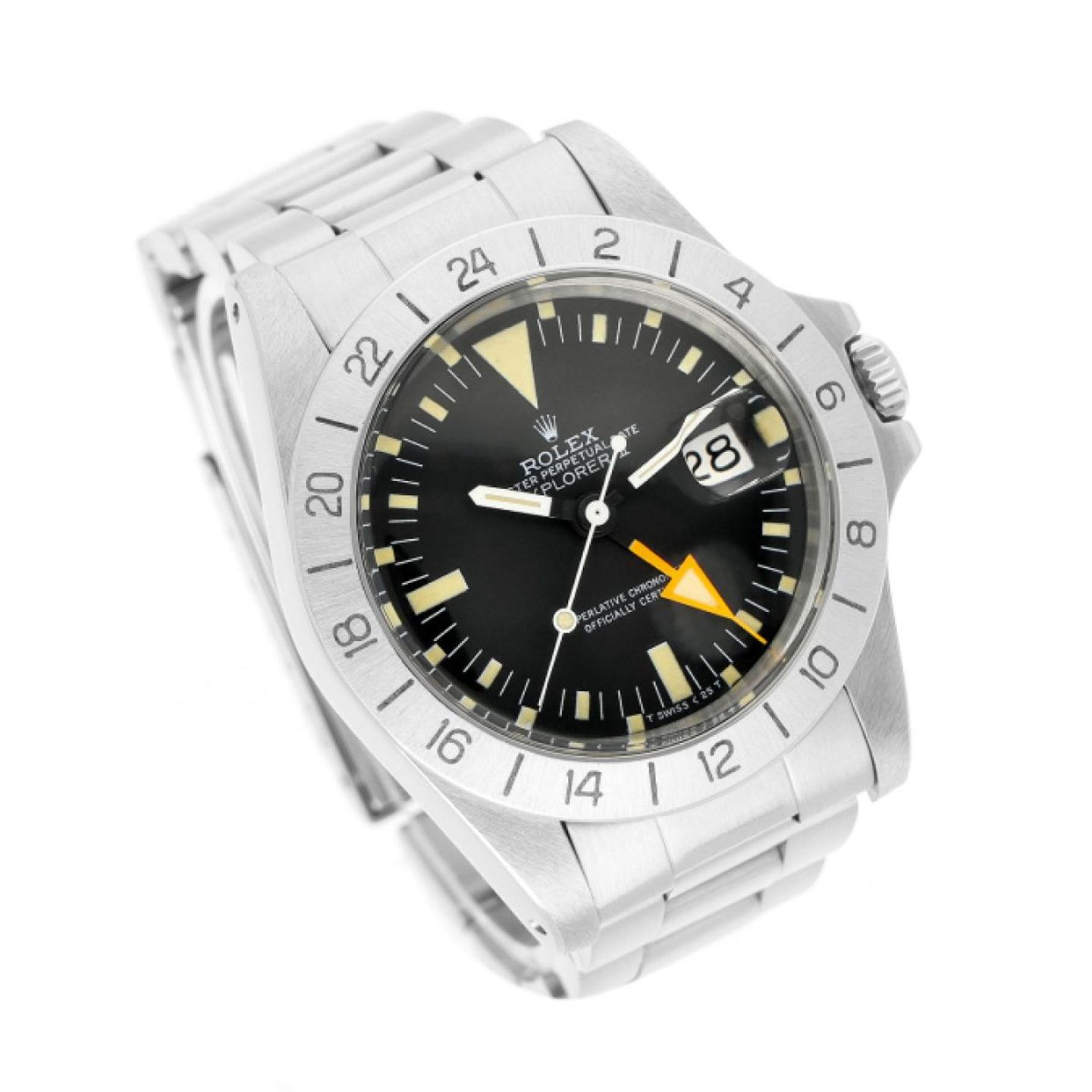 Rolex Explorer II 1655 (1981) - Zwart wijzerplaat 40mm Staal (3/5)