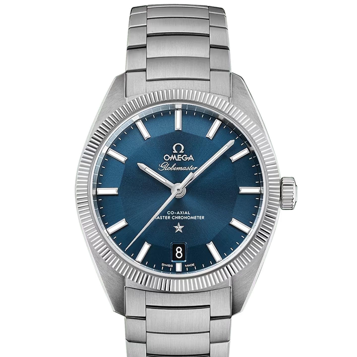 Omega Globemaster 130.30.39.21.03.001 (2024) - Blauw wijzerplaat 39mm Staal (1/8)