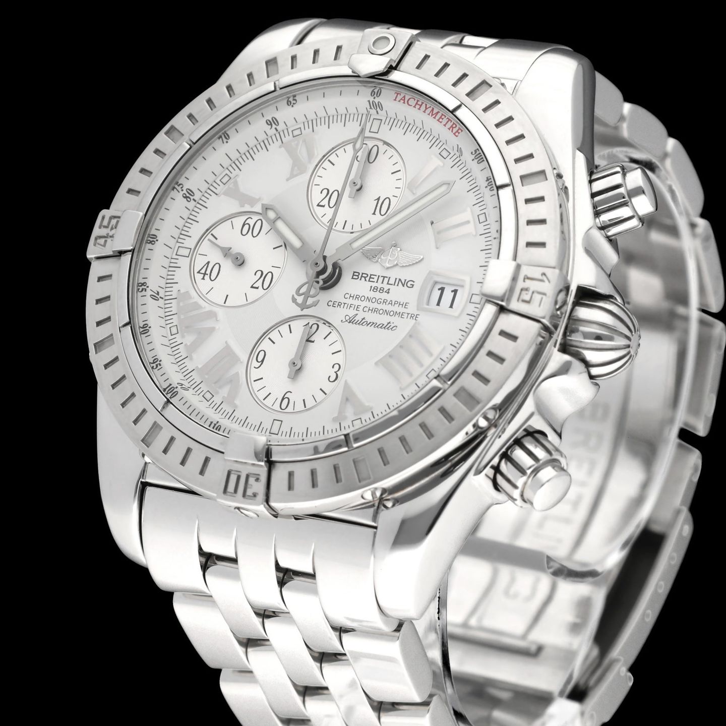 Breitling Chronomat Evolution A13356 (2010) - 44mm Staal (7/8)