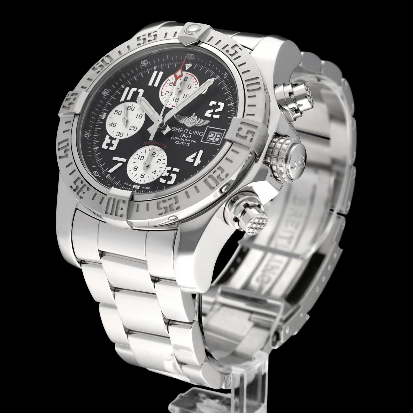 Breitling Avenger II A13381 (2014) - 43 mm Steel case (5/8)