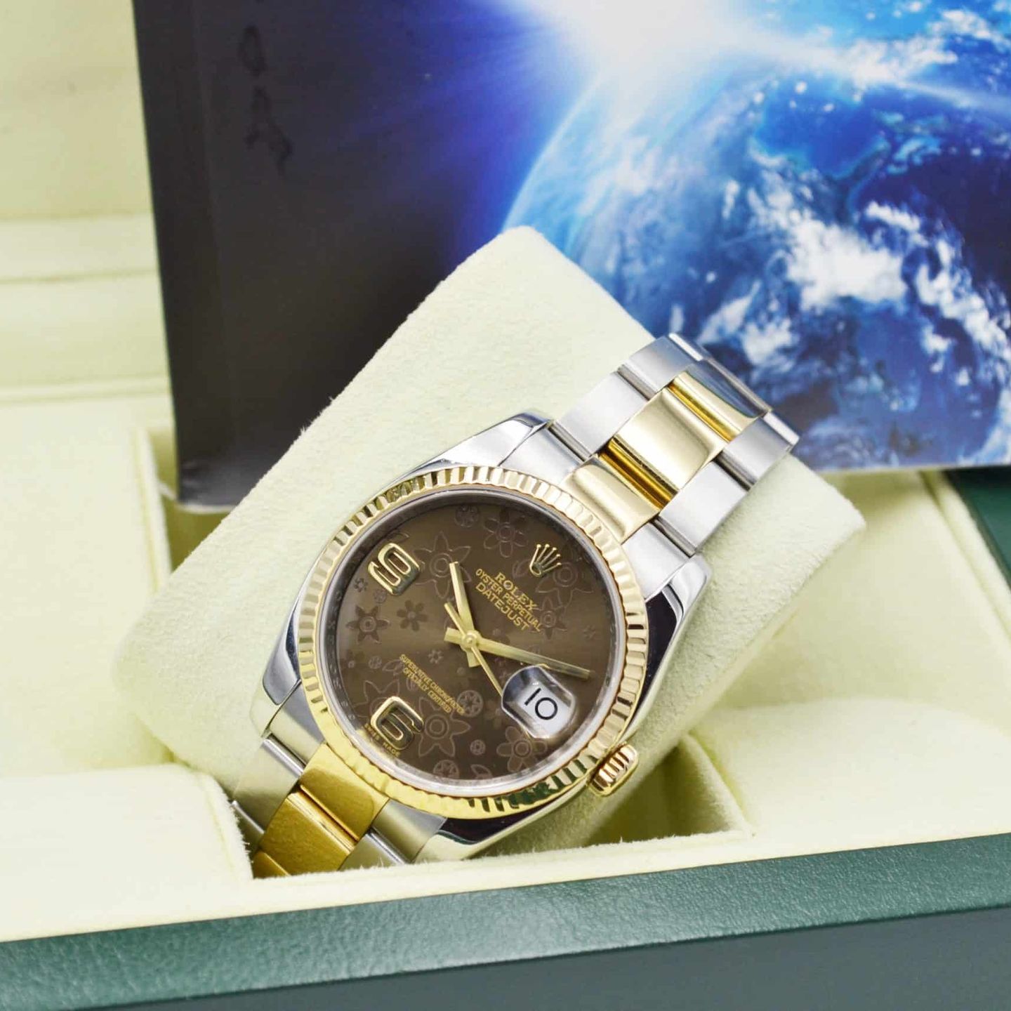 Rolex Datejust 36 116233 (2010) - 36 mm Gold/Steel case (7/7)