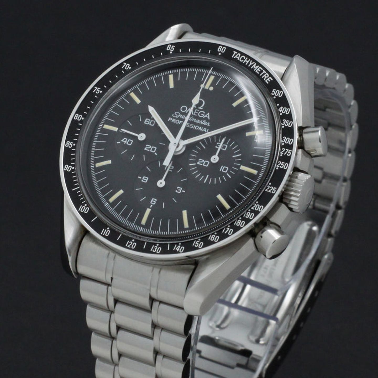 Omega Speedmaster Professional Moonwatch 3590.5 (1996) - Zwart wijzerplaat 42mm Staal (7/7)