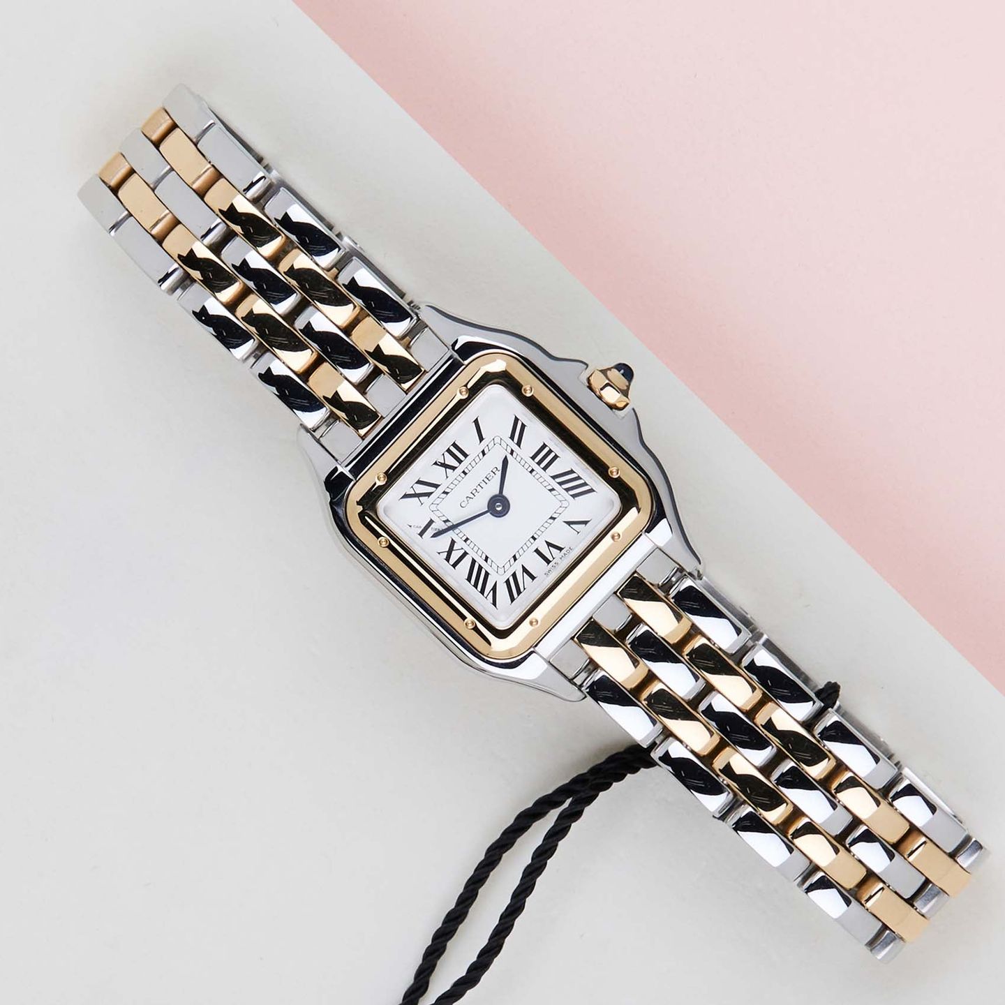 Cartier Panthère W2PN0018 (2026) - White dial 30 mm Gold/Steel case (1/8)