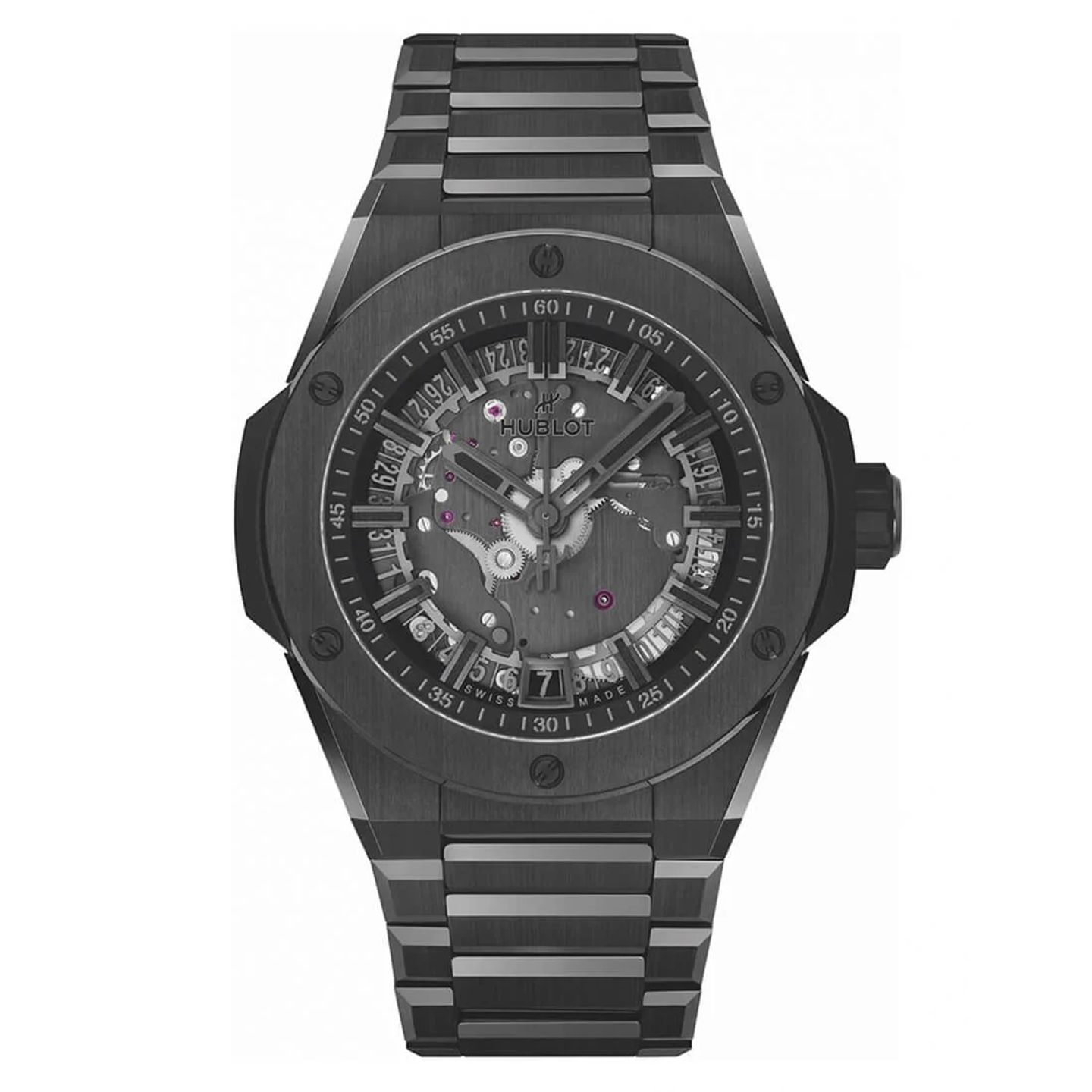 Hublot Big Bang 456.CX.0140.CX (2023) - Grey dial 40 mm Ceramic case (3/3)