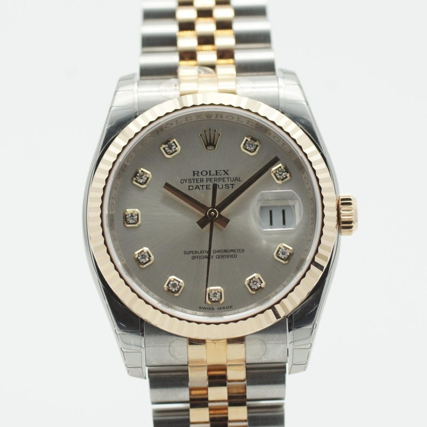 Rolex Datejust 36 116233 (2006) - 36mm Goud/Staal (2/8)