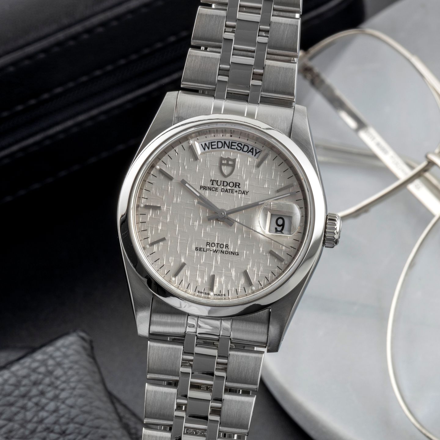 Tudor Prince Date 76200 (2013) - 36 mm Steel case (3/8)