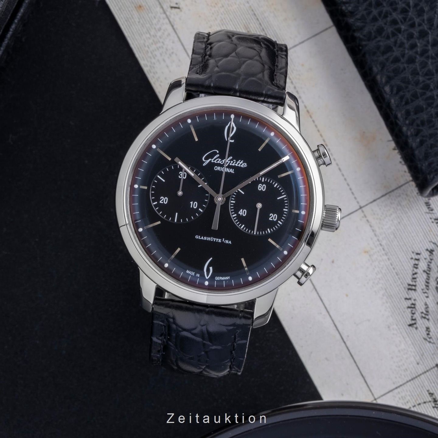 Glashütte Original Sixties Chronograph 1-39-34-02-22-04 - (3/8)