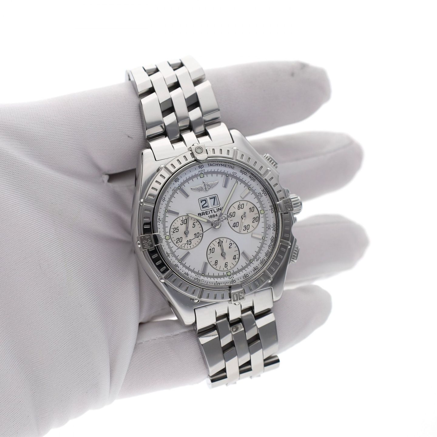 Breitling Crosswind Special A44355 (2001) - 44mm Staal (6/8)
