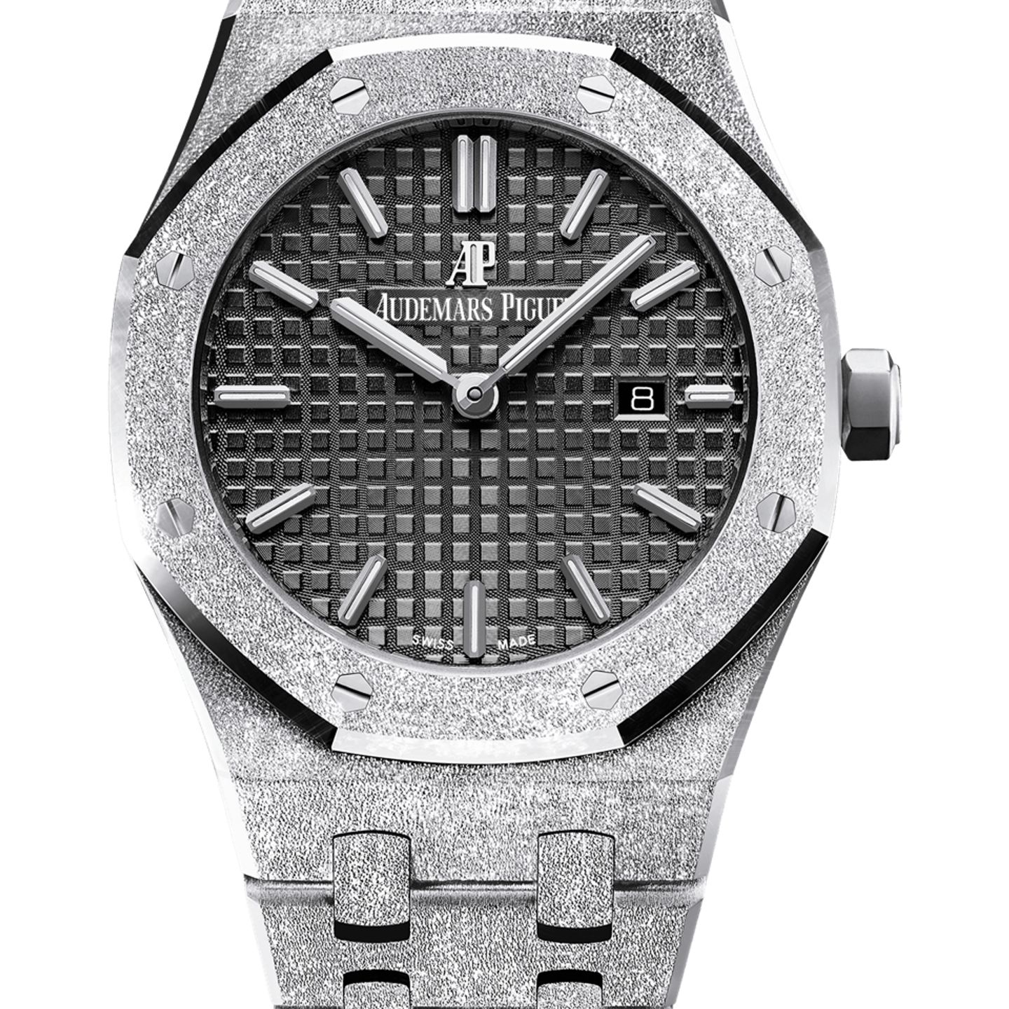 Audemars Piguet Royal Oak Lady 67653BC.GG.1263BC.02 (2025) - Zwart wijzerplaat 33mm Witgoud (1/1)