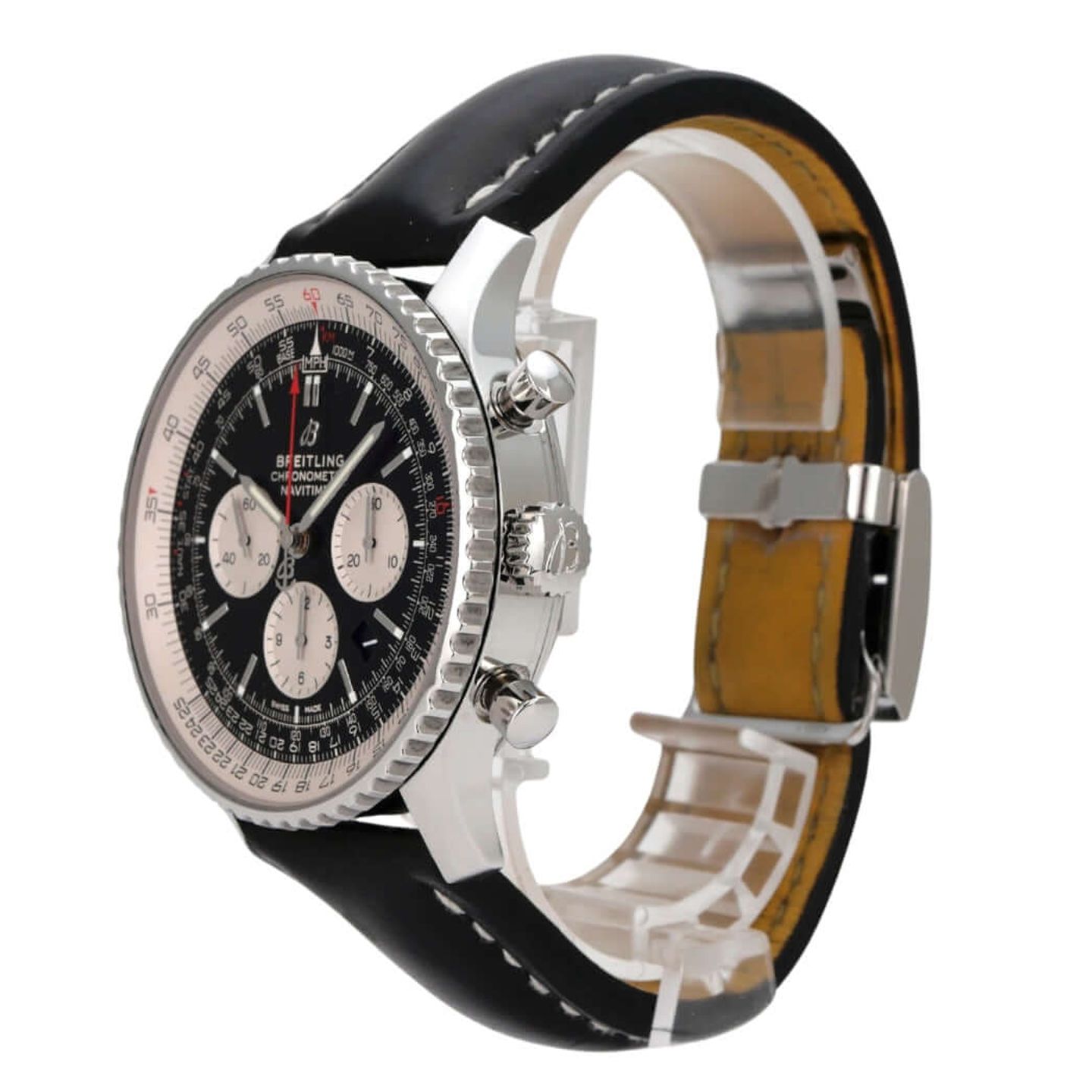 Breitling Navitimer AB0127211B1X1 (2022) - Black dial 46 mm Steel case (3/8)