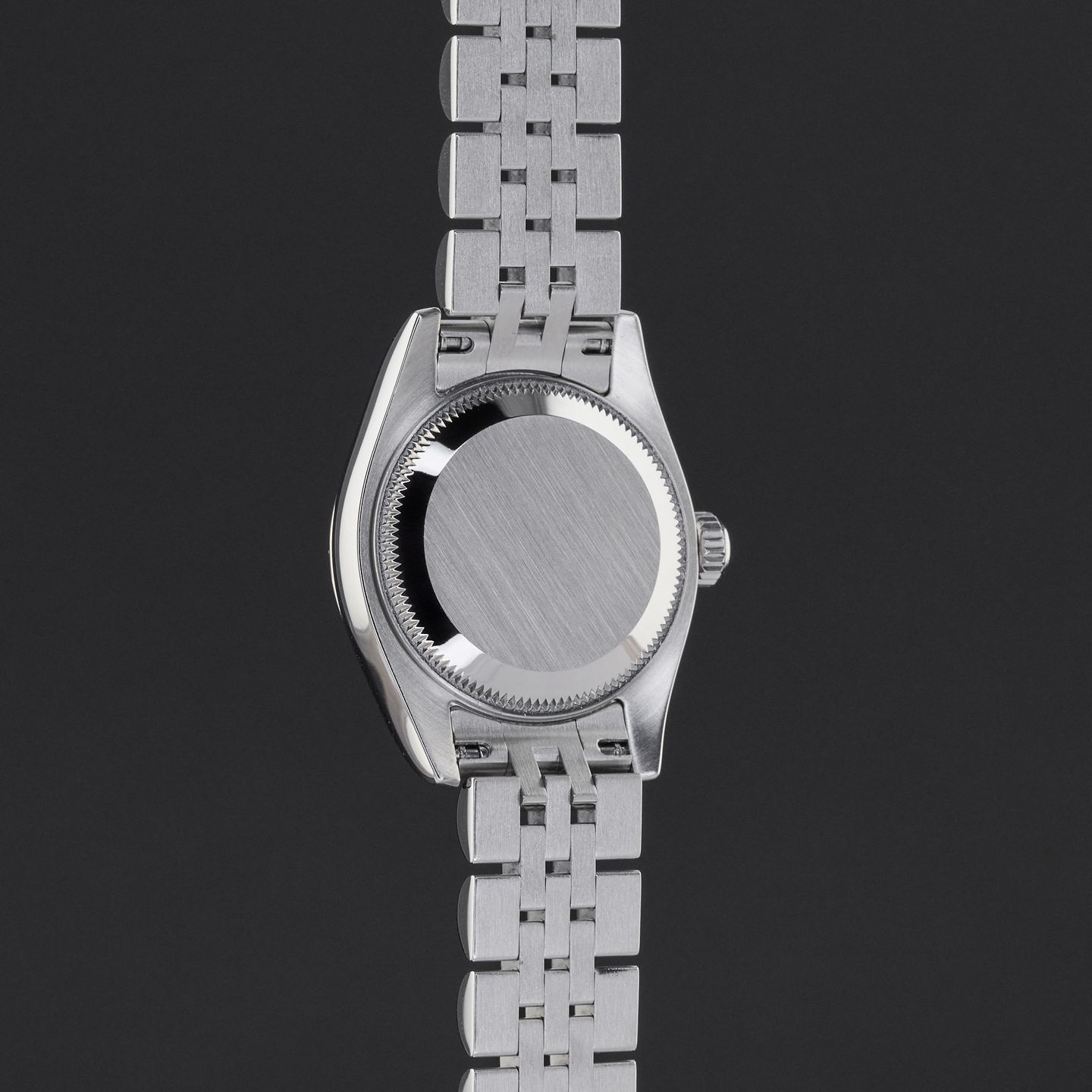 Rolex Lady-Datejust 179174 (2006) - Black dial 26 mm Steel case (7/8)