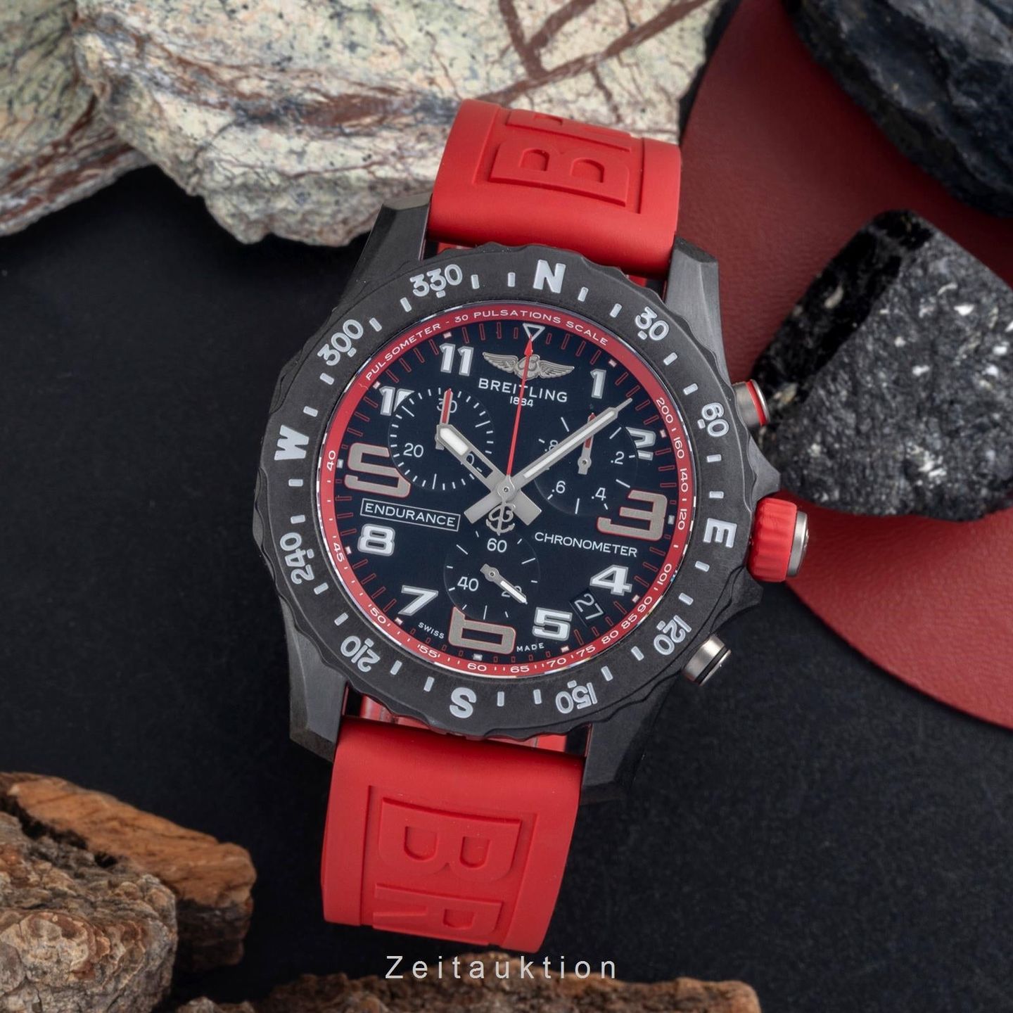 Breitling Endurance Pro X82310D91B1S1 (Unknown (random serial)) - Black dial 44 mm Plastic case (3/8)