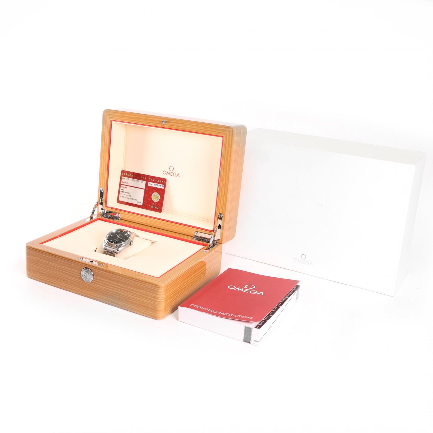 Omega Seamaster Aqua Terra 231.10.39.21.01.001 (2016) - Black dial 39 mm Steel case (3/3)