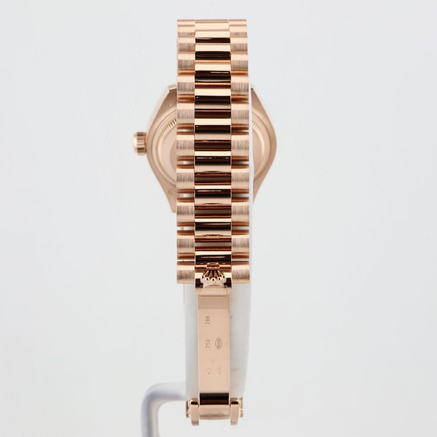 Rolex Lady-Datejust 279175 (2020) - Purple dial 28 mm Red Gold case (12/16)