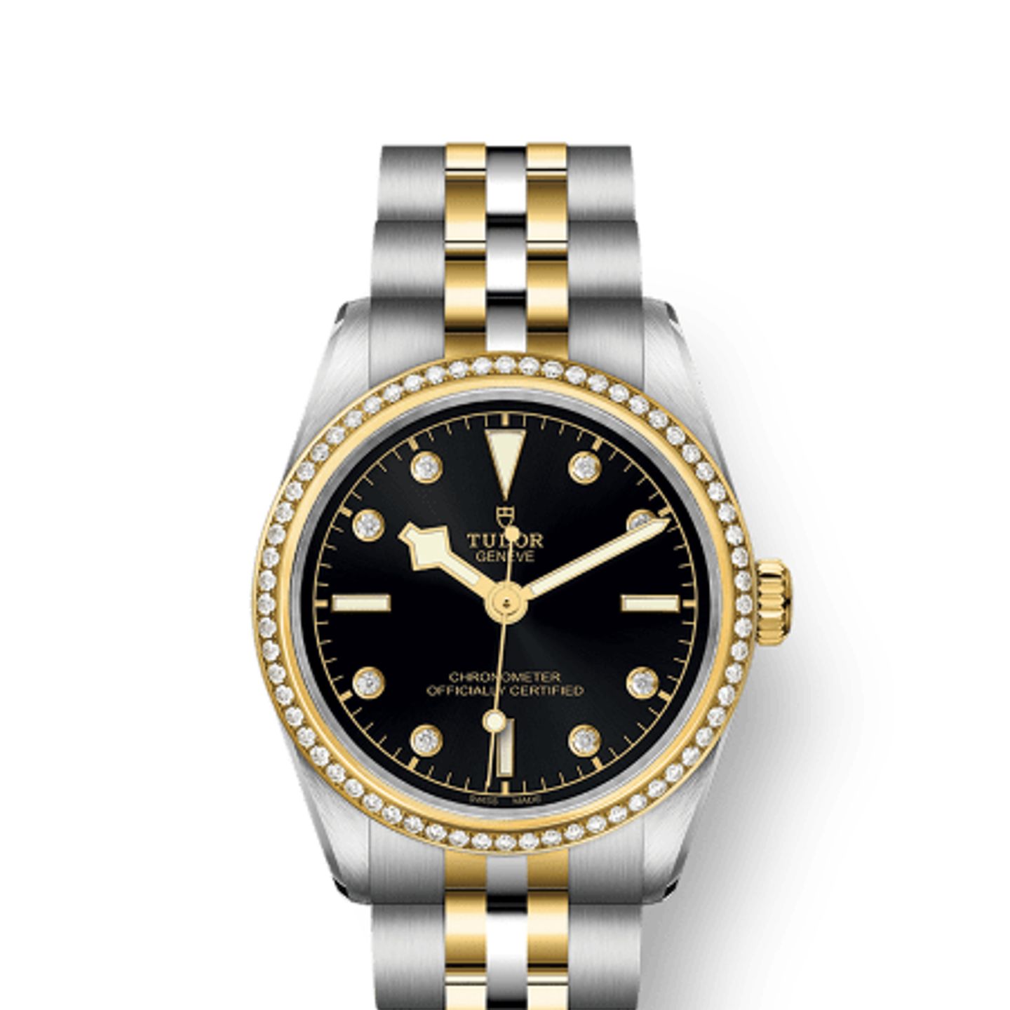 Tudor Black Bay S&G 79613 (2024) - Zwart wijzerplaat 31mm Goud/Staal (1/1)