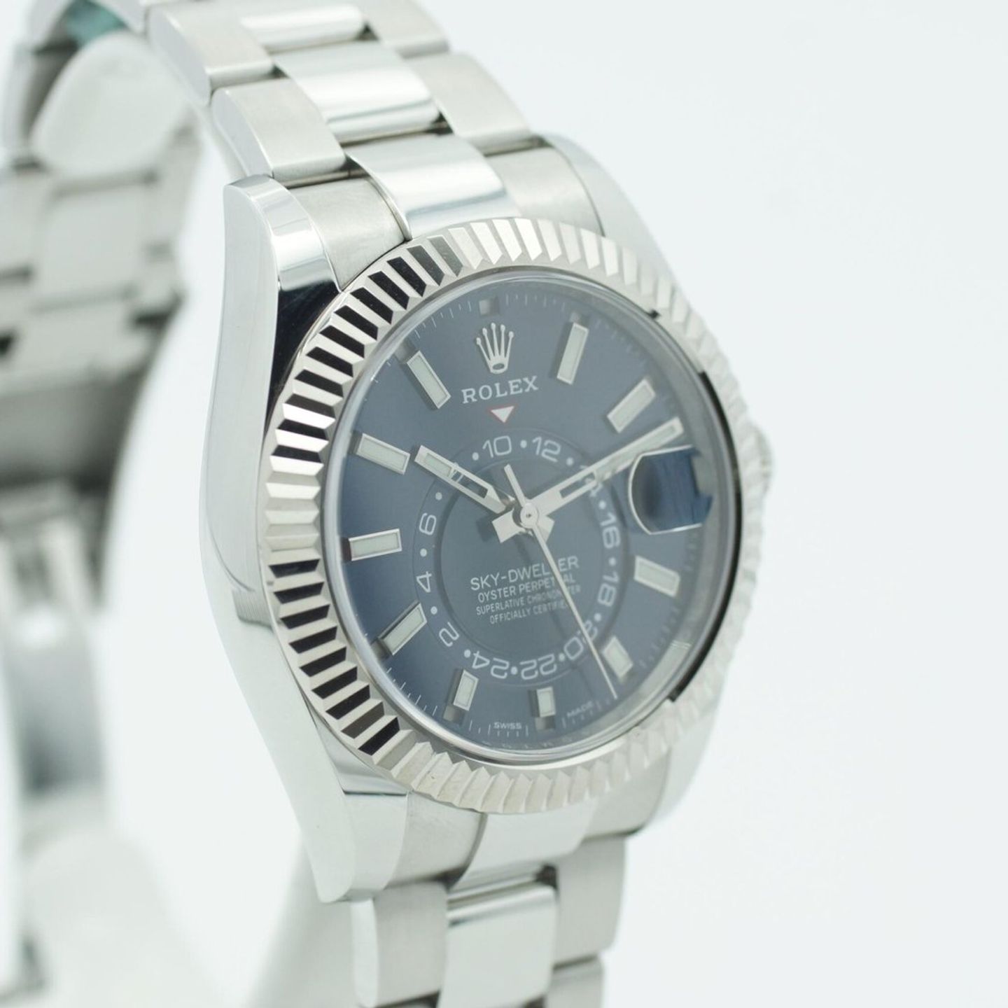 Rolex Sky-Dweller 326934 (2018) - Blue dial 42 mm Steel case (6/8)