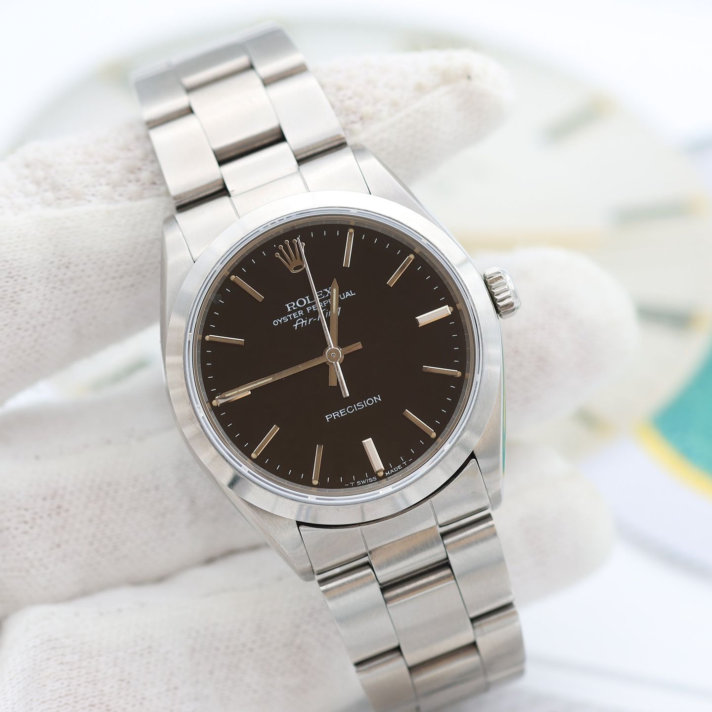 Rolex Air-King 5500 - (3/8)