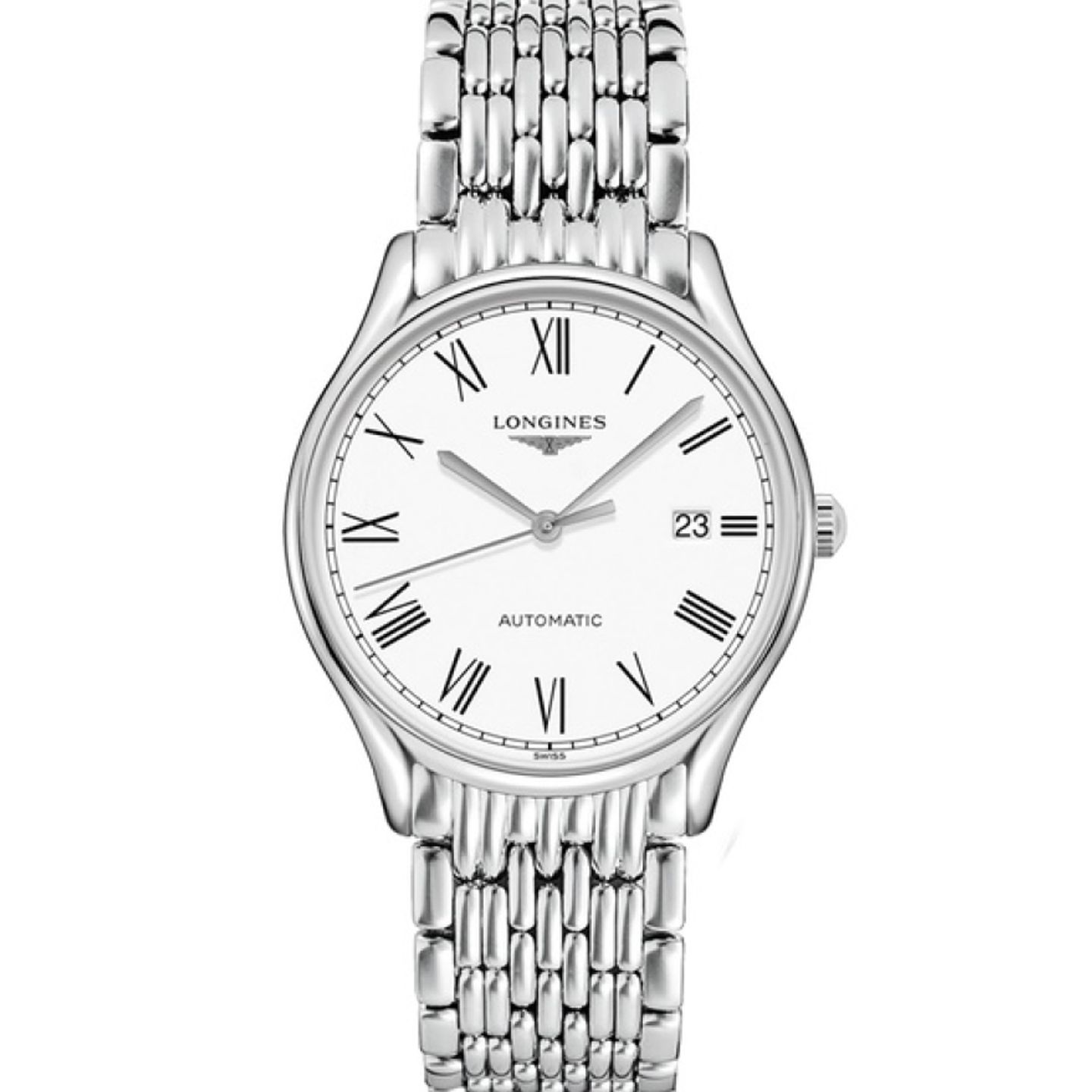 Longines Lyre L4.860.4.11.6 (2024) - Wit wijzerplaat 35mm Staal (1/1)