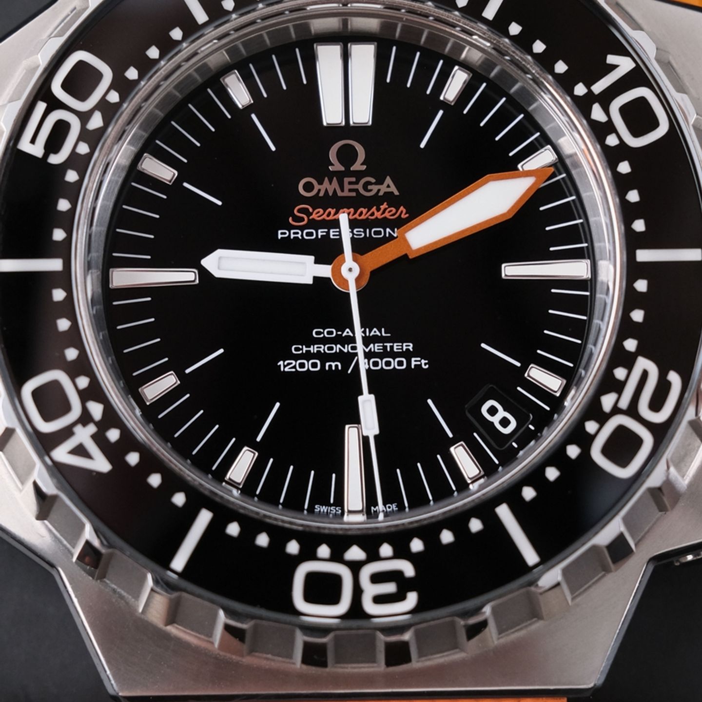 Omega Seamaster PloProf 224.32.55.21.01.002 (Onbekend (willekeurig serienummer)) - Zwart wijzerplaat 55mm Staal (3/8)