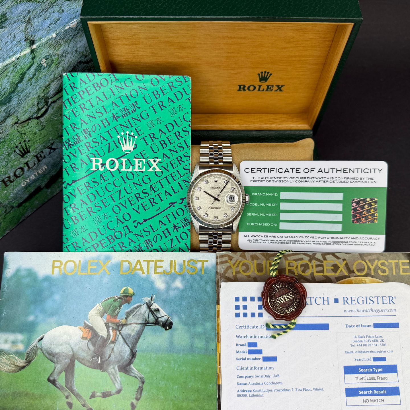 Rolex Datejust 36 16234 (1997) - 36mm Staal (3/8)