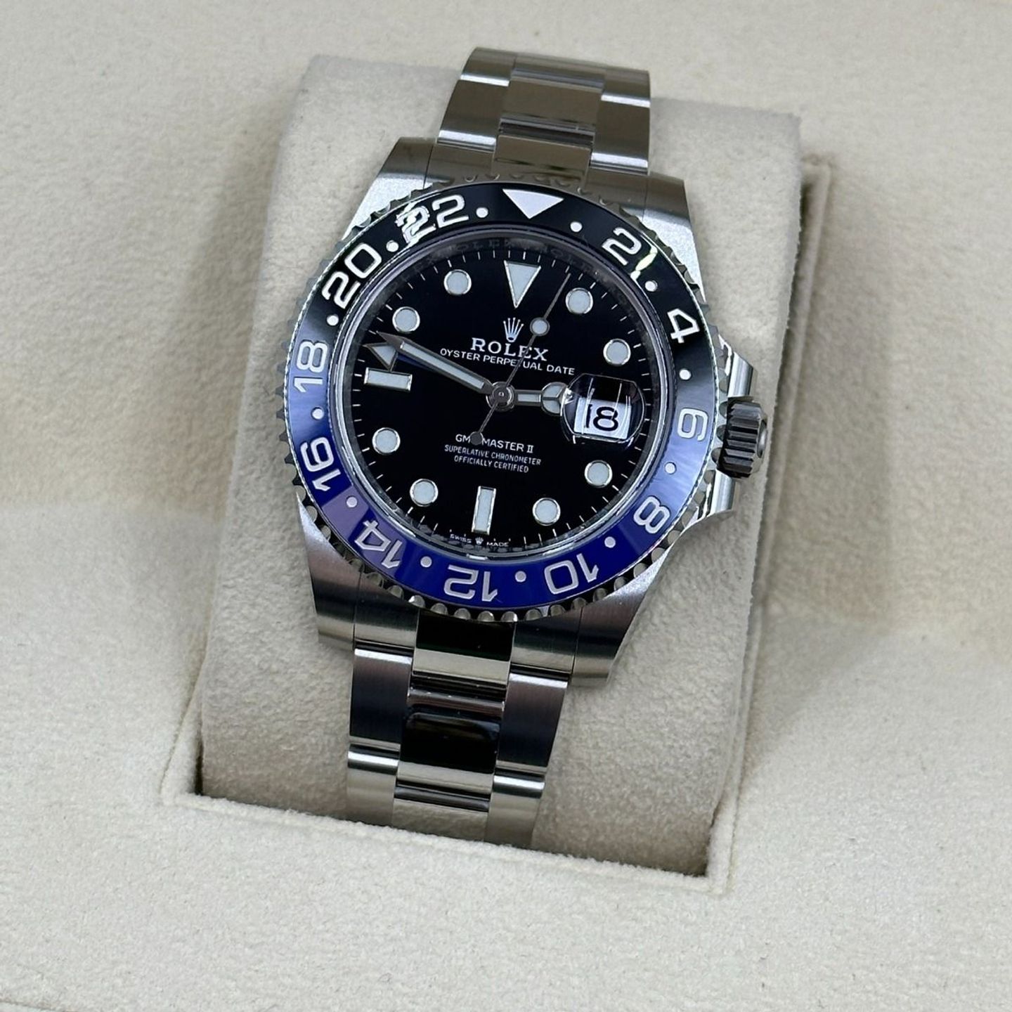 Rolex GMT-Master II 126710BLNR (Onbekend (willekeurig serienummer)) - Zwart wijzerplaat 40mm Staal (7/8)