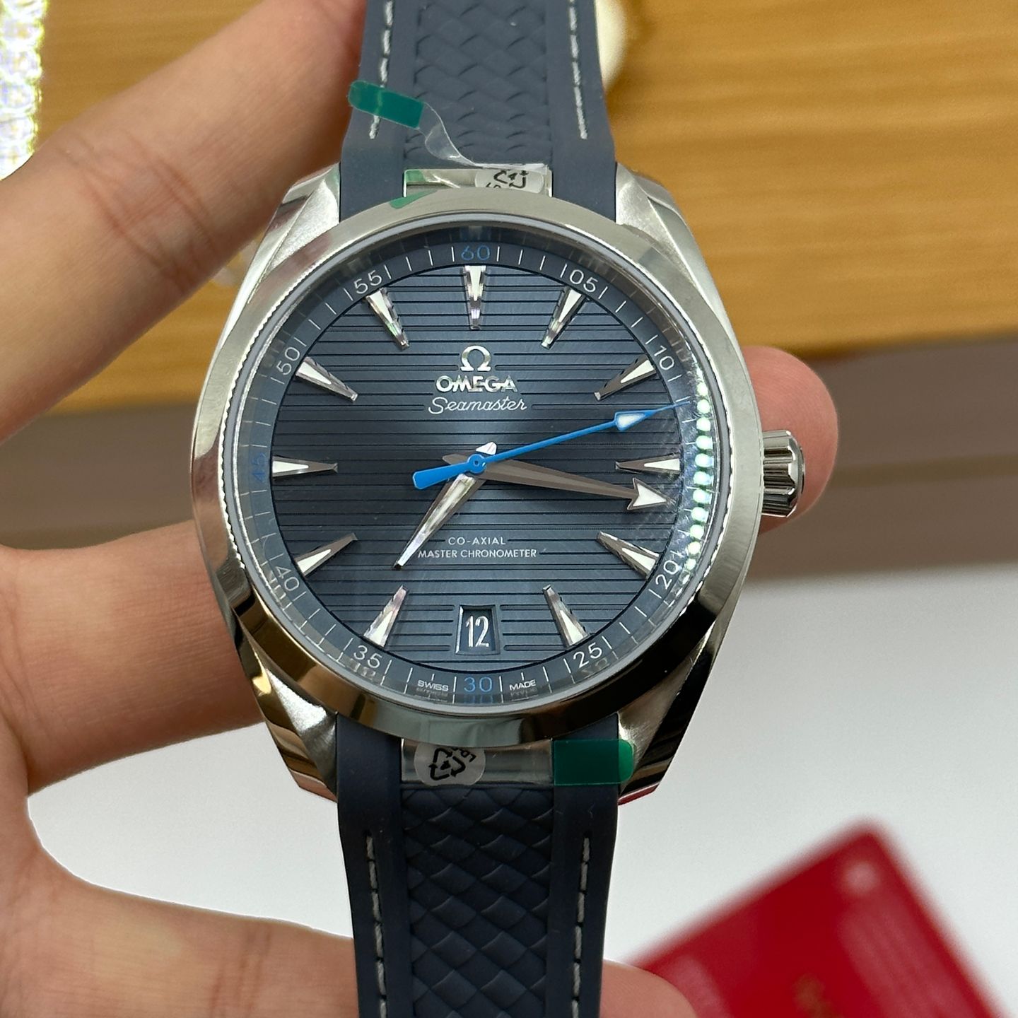 Omega Seamaster Aqua Terra 220.12.41.21.03.002 (2023) - Blauw wijzerplaat 41mm Staal (4/8)