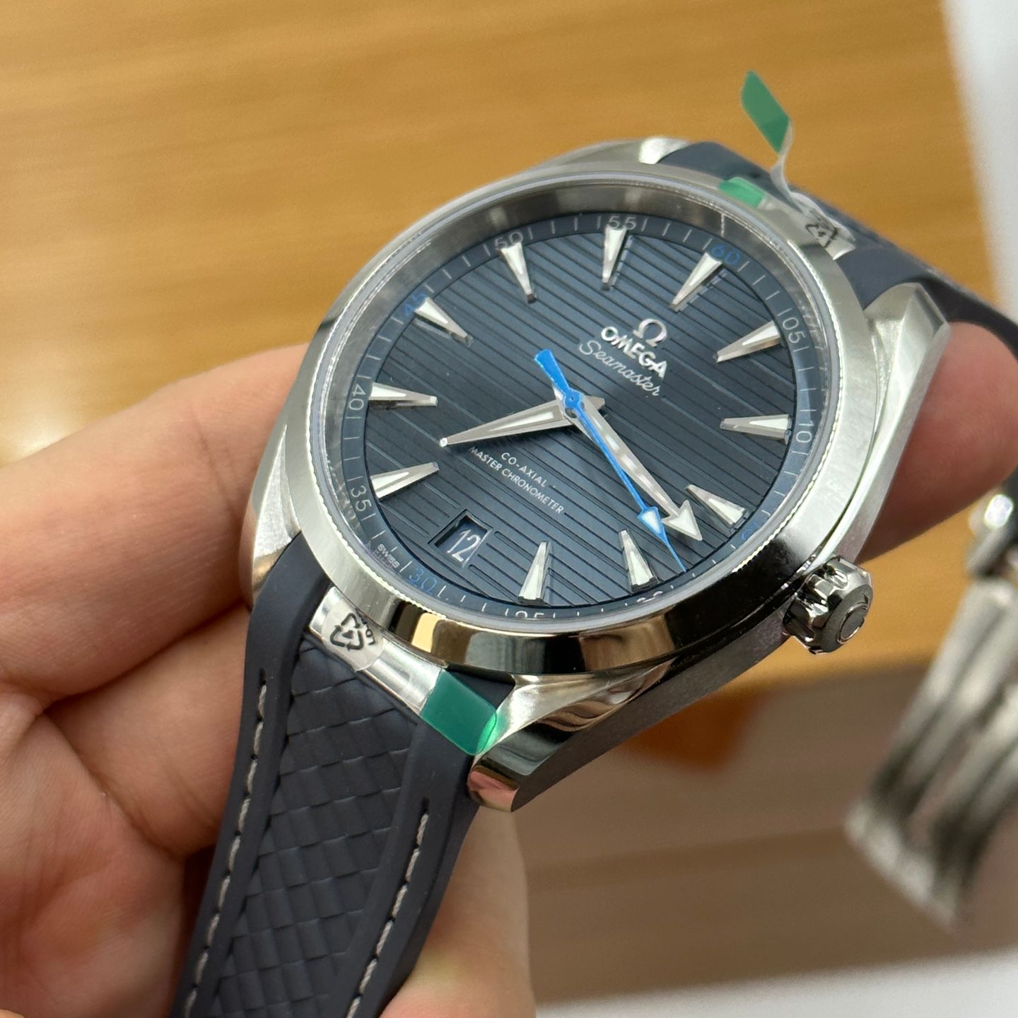 Omega Seamaster Aqua Terra 220.12.41.21.03.002 (2023) - Blauw wijzerplaat 41mm Staal (8/8)