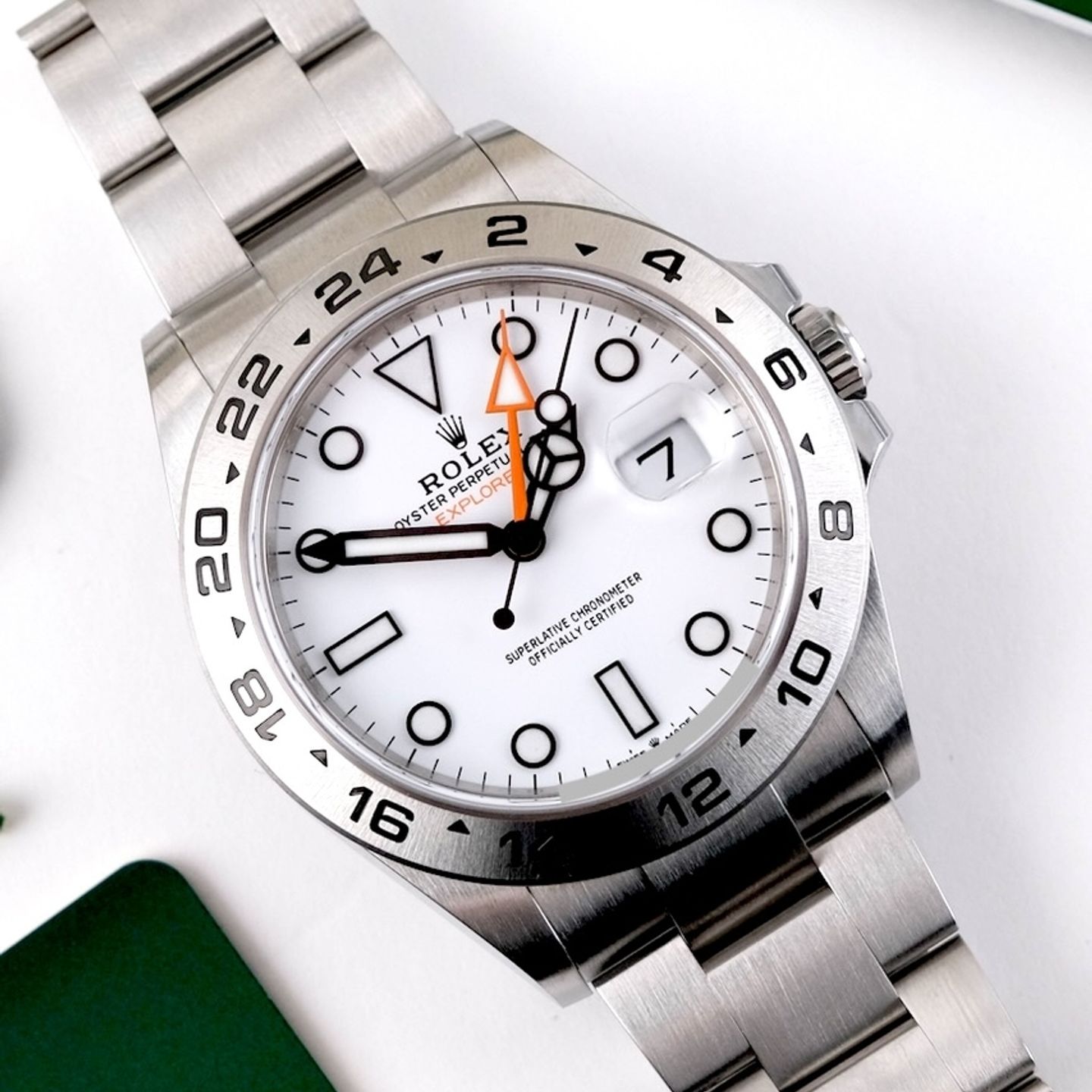 Rolex Explorer II 226570 (2022) - 42mm Staal (1/8)