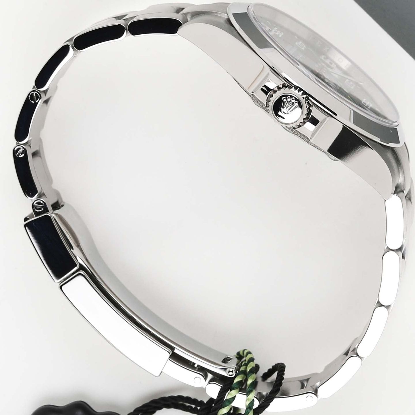 Rolex Air-King 126900 (2024) - Black dial 40 mm Steel case (7/7)
