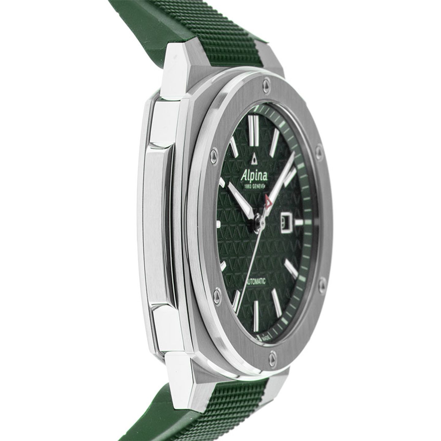 Alpina Alpiner AL-525GR4AE6 (Unknown (random serial)) - Green dial 41 mm Steel case (5/7)
