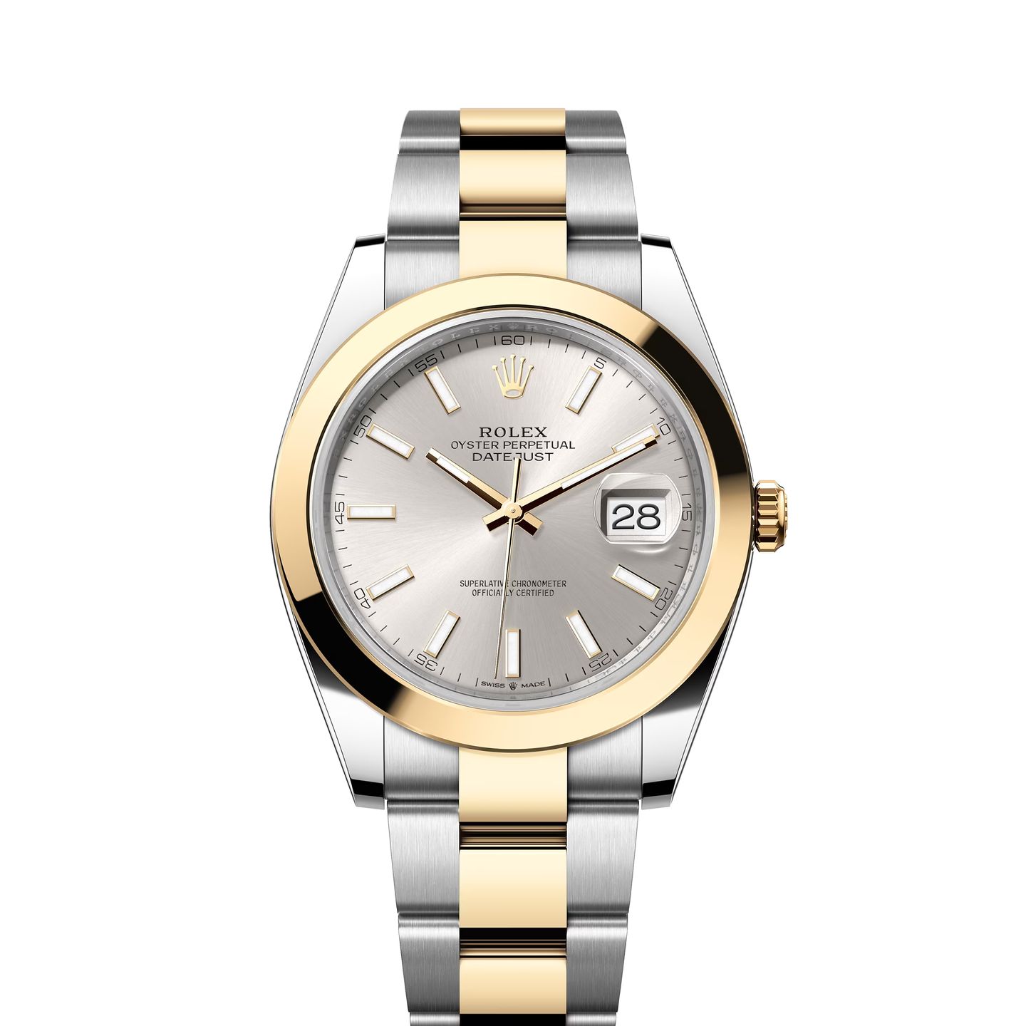 Rolex Datejust 41 126303 (2024) - Zilver wijzerplaat 41mm Goud/Staal (1/1)