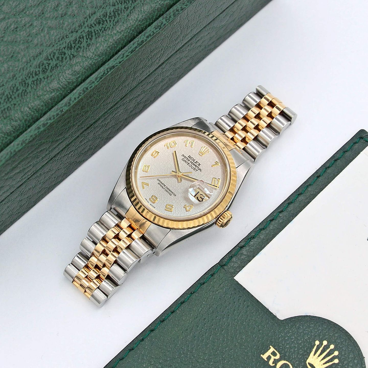 Rolex Datejust 36 16233 (Onbekend (willekeurig serienummer)) - 36mm Goud/Staal (4/7)